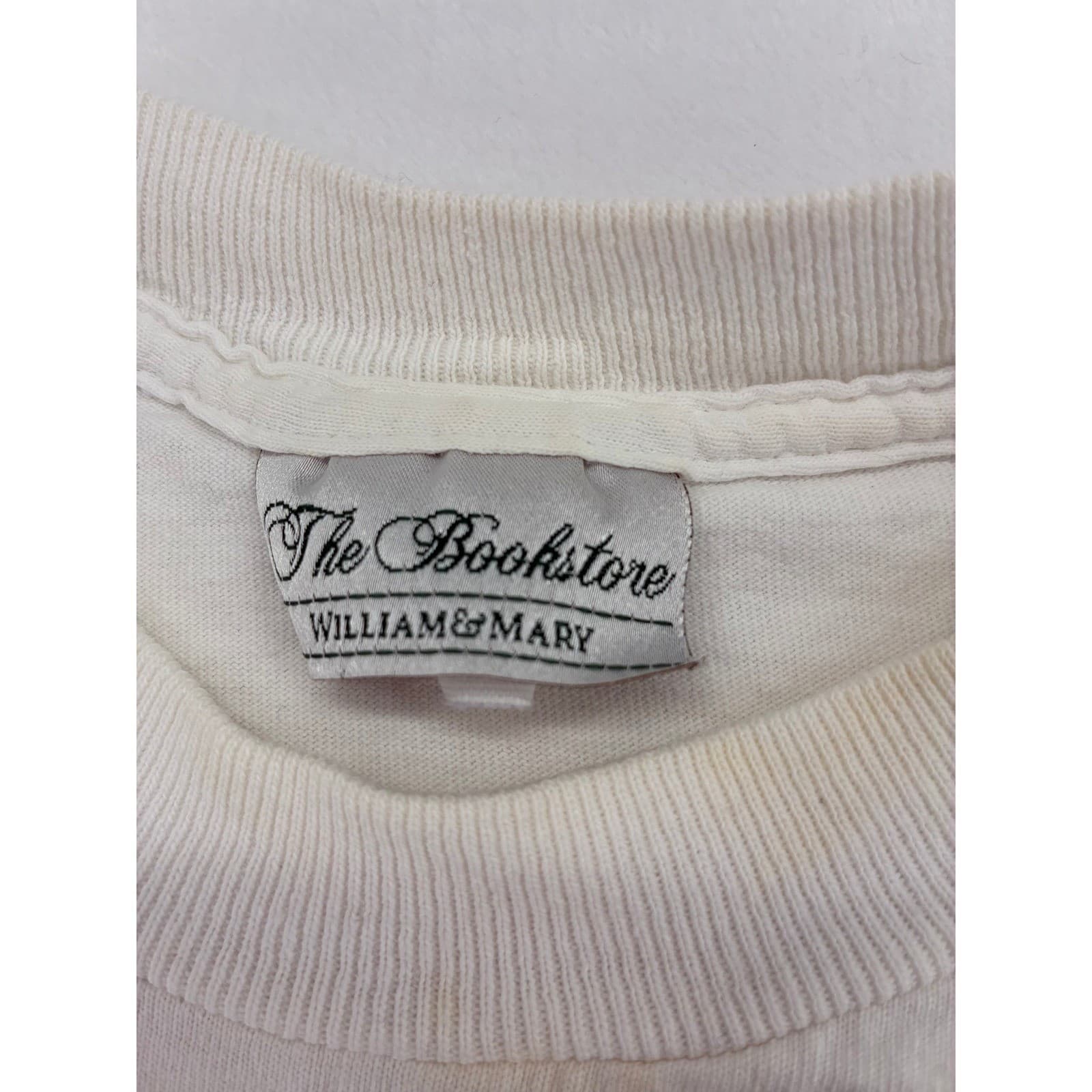 The Bookstore T-Shirt Womens L Tee White South Carolina Loves The Braves Vintage - Thumbnail 2