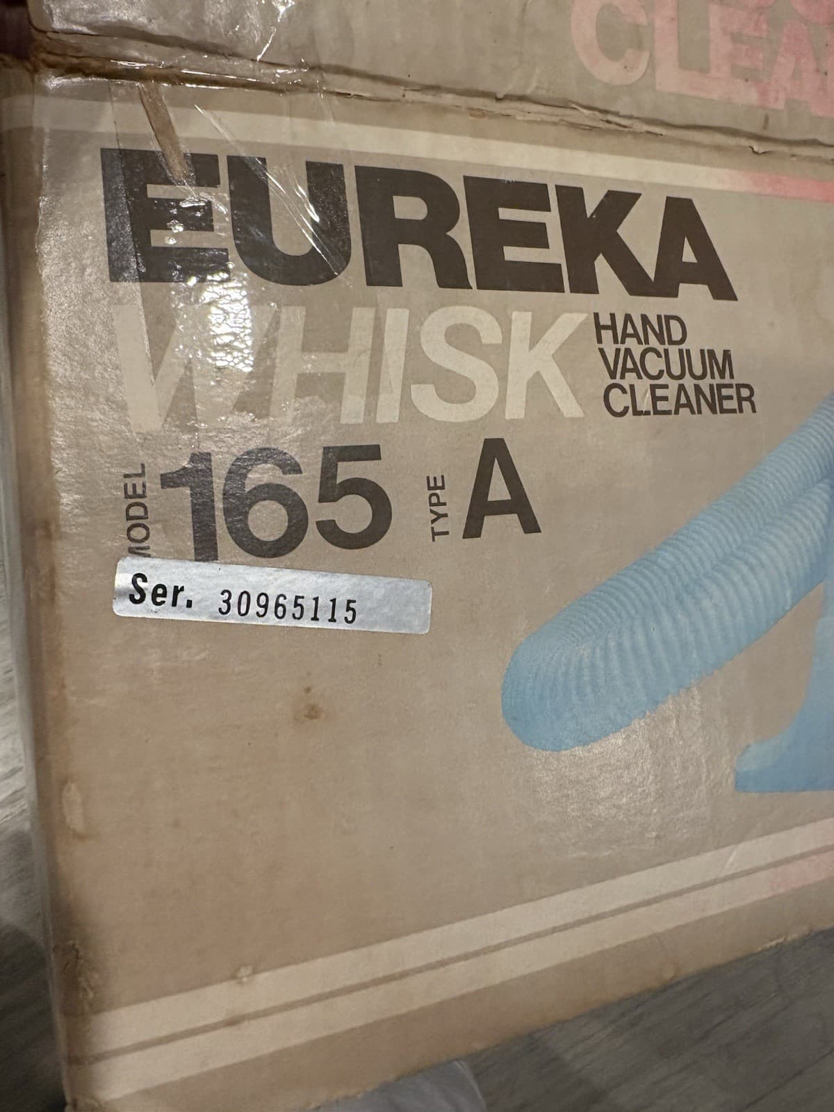 Eureka Whisk Vacuum Model 165 Type A Vintage Portable Complete Works Tested - Thumbnail 2