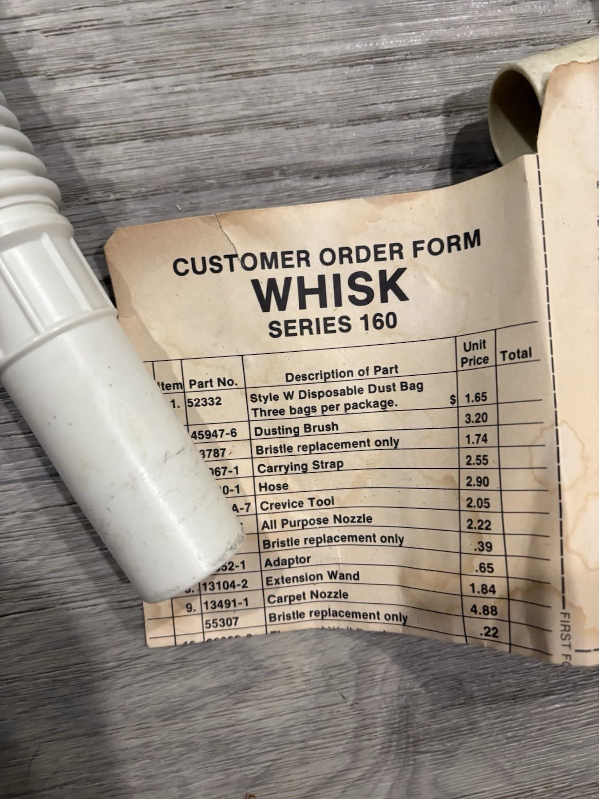 Eureka Whisk Vacuum Model 165 Type A Vintage Portable Complete Works Tested - Thumbnail 16