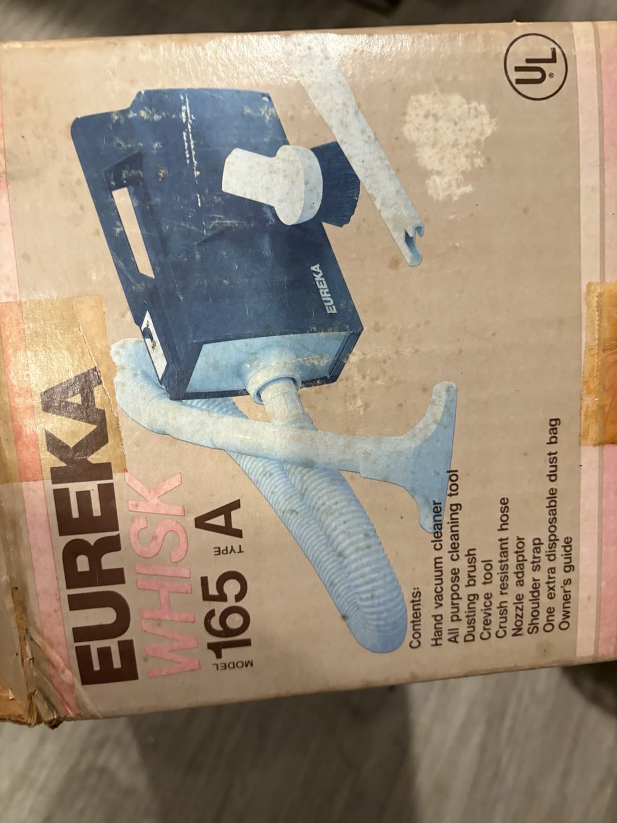 Eureka Whisk Vacuum Model 165 Type A Vintage Portable Complete Works Tested - Thumbnail 4