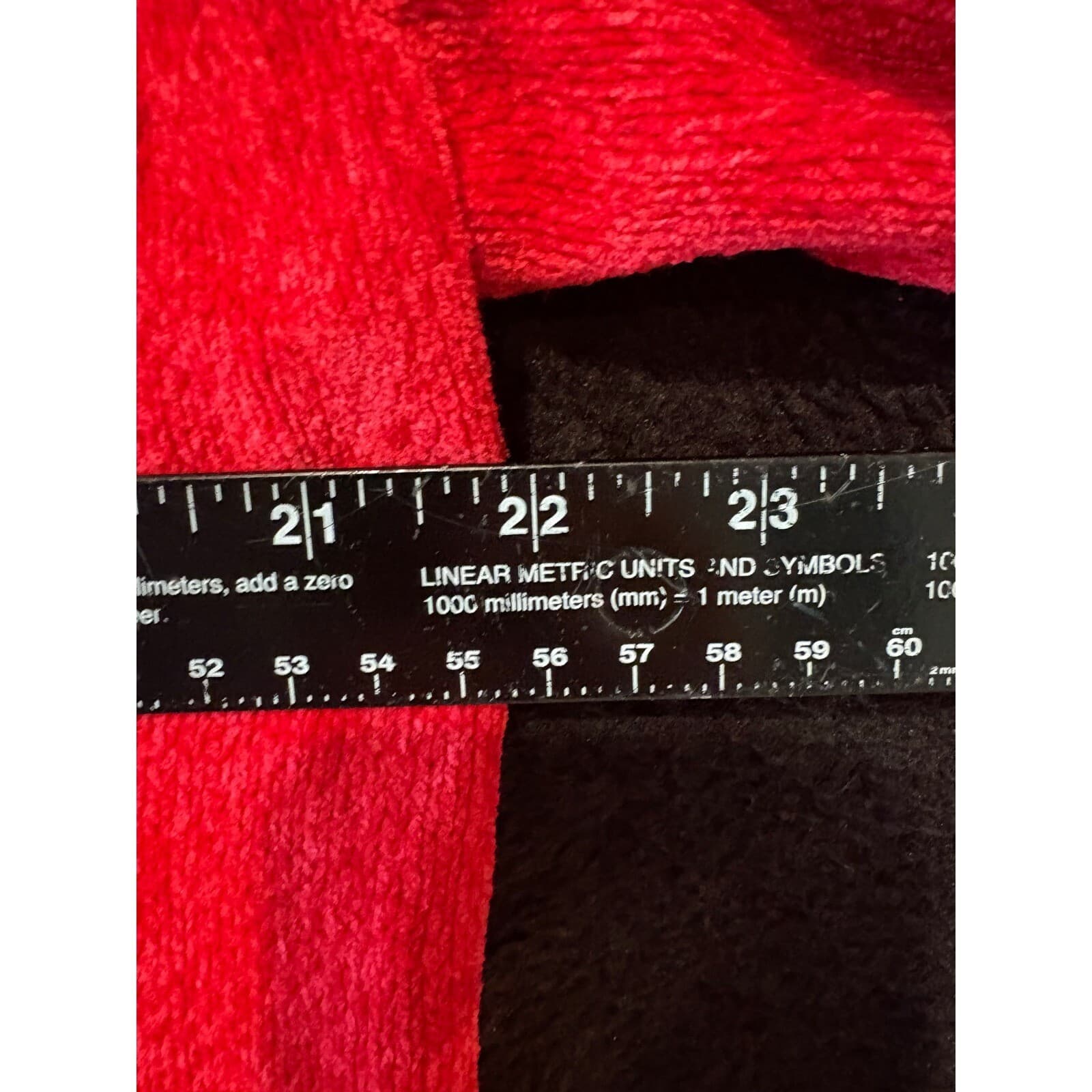Tommy Hilfiger Sweater Mens L Red V-Neck Knit Pullover Classic Fit Large - Thumbnail 4