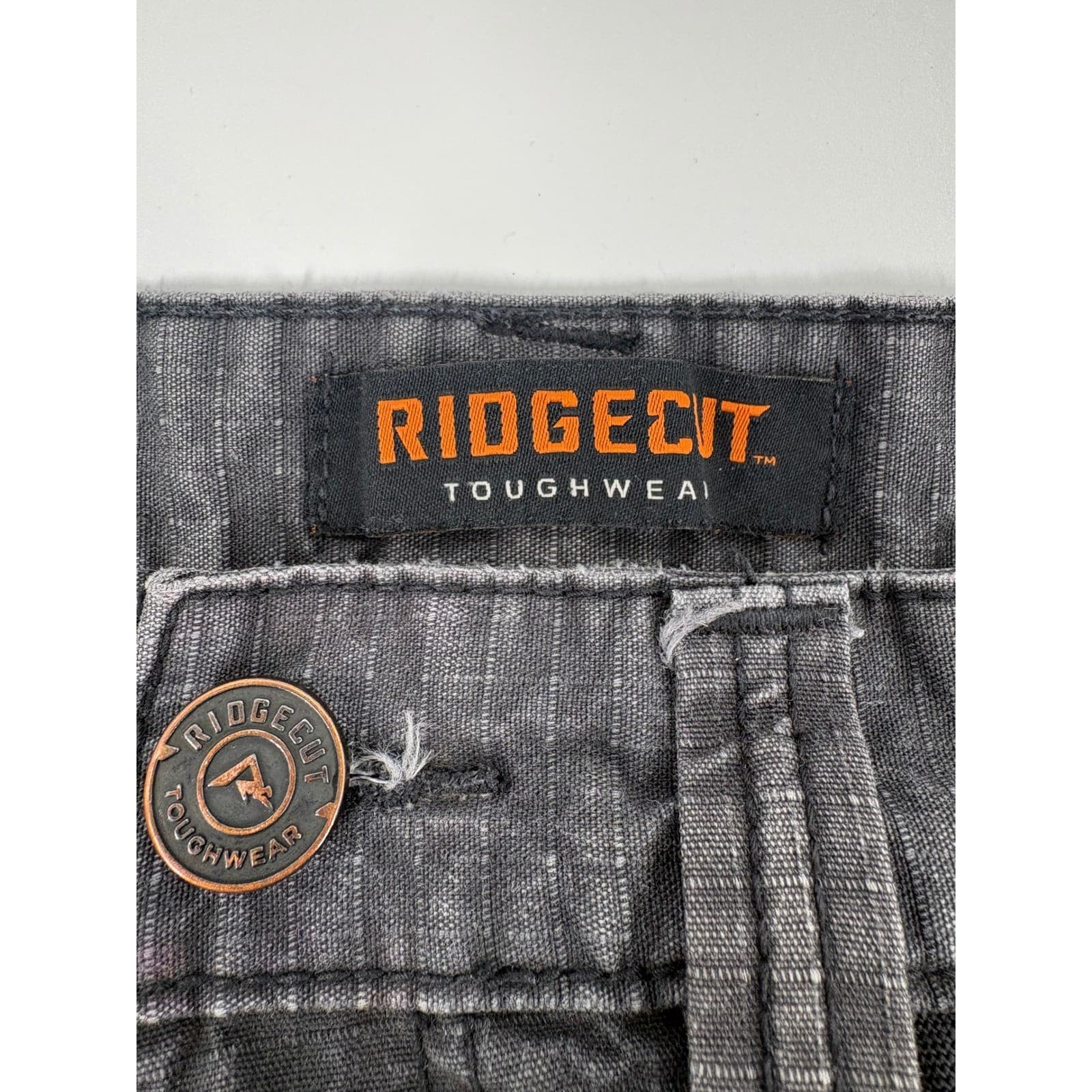 Ridgecut Work Pants Mens 38x32 Lot of 4 Pants Gray Stained Paint Distressed - Thumbnail 2