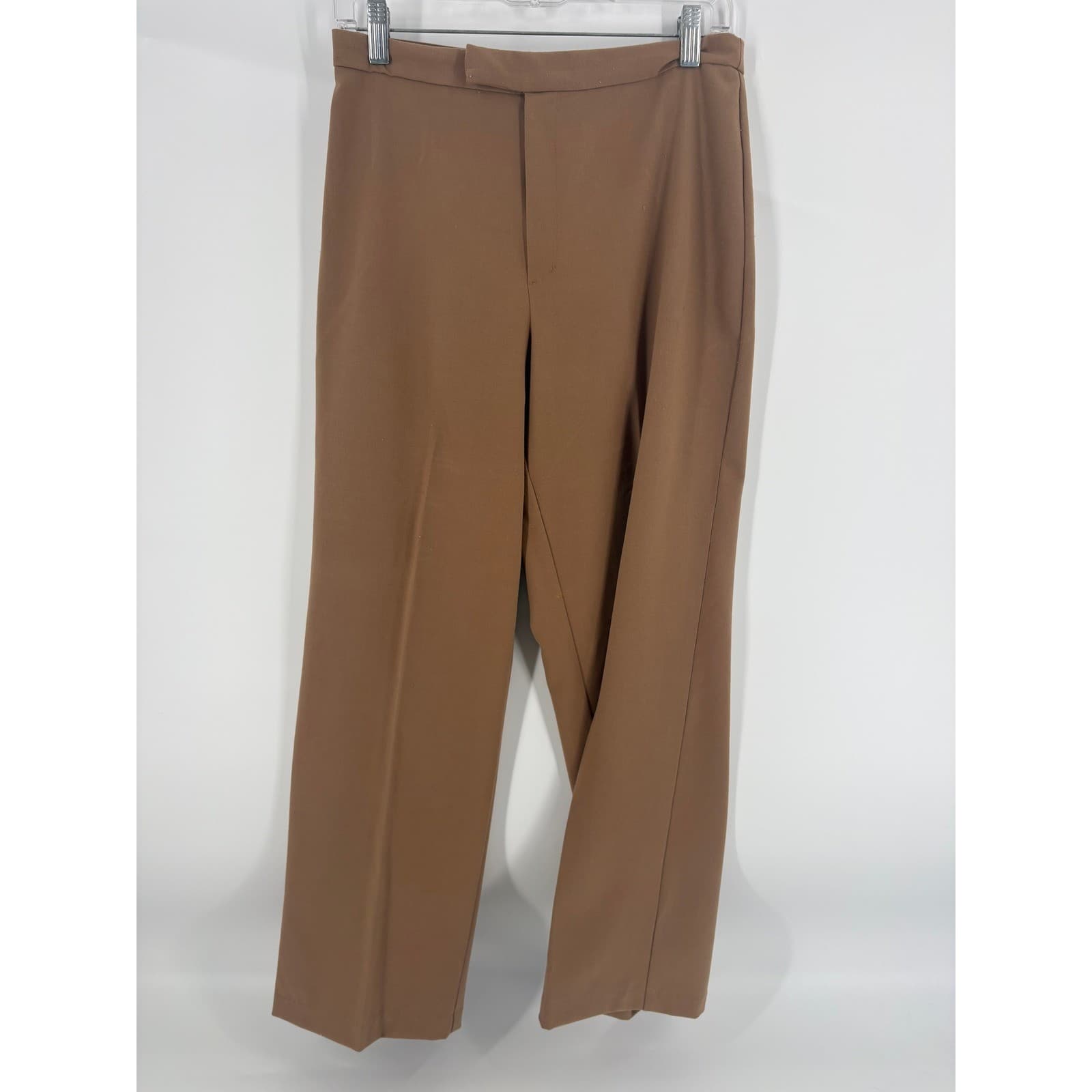 Briggs Petite Women's Brown Pleated Front Dress Pants Size 8P
