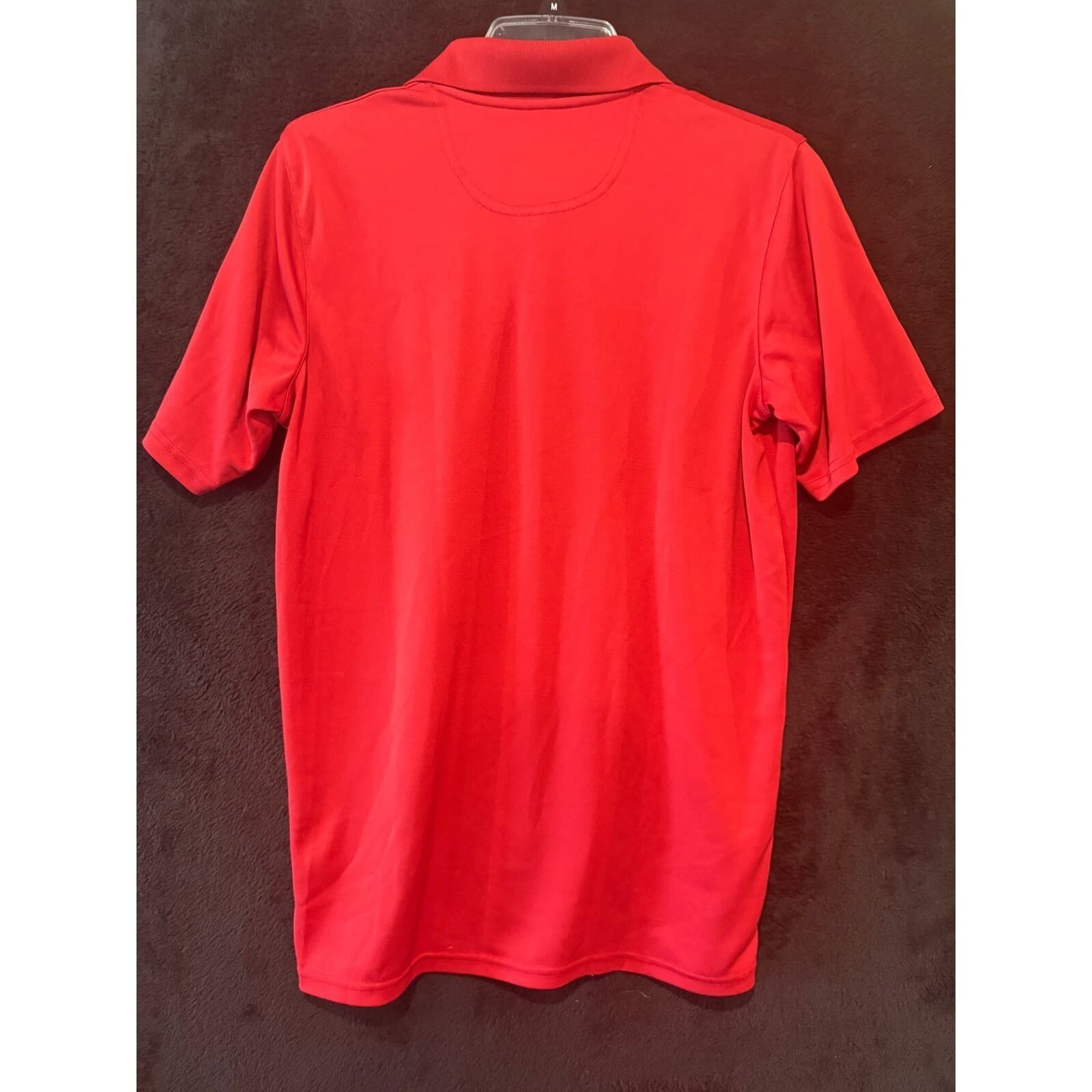 Pro Edge Alabama Roll Tide Polo Shirt Men's Medium Embroidered Logo Athletic Red - Thumbnail 7