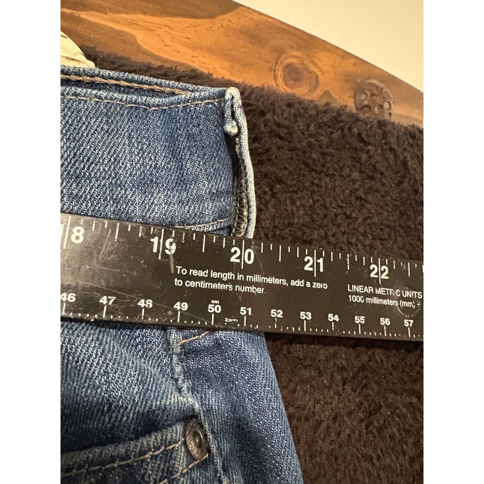 Wrangler Brockton jeans Men's 40x33 Regular Slim Medium Wash Denim - Thumbnail 6