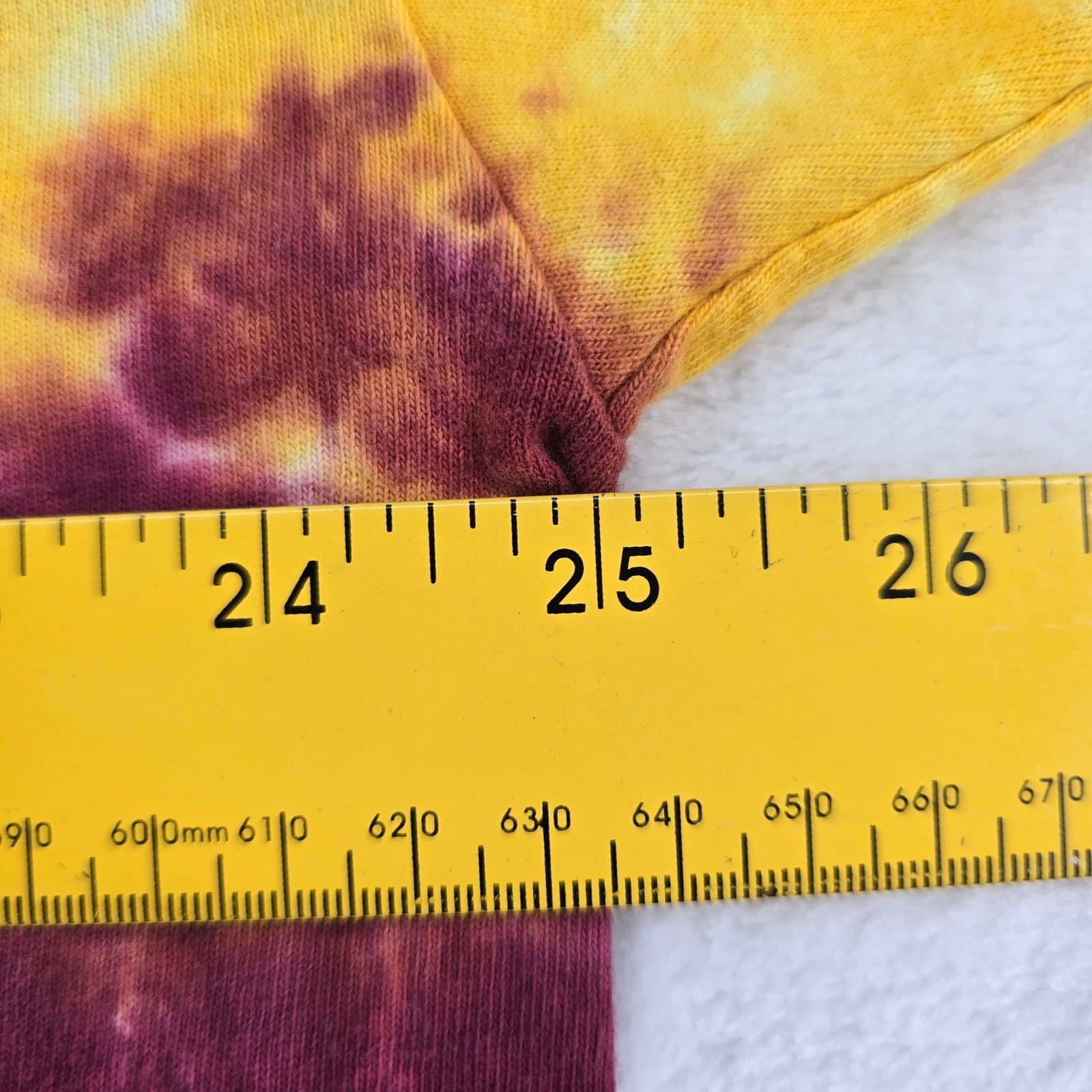 NFL Washington Redskins Mens XXL T-Shirt Burgundy Gold Tie Dye Graphic Tee - Thumbnail 4