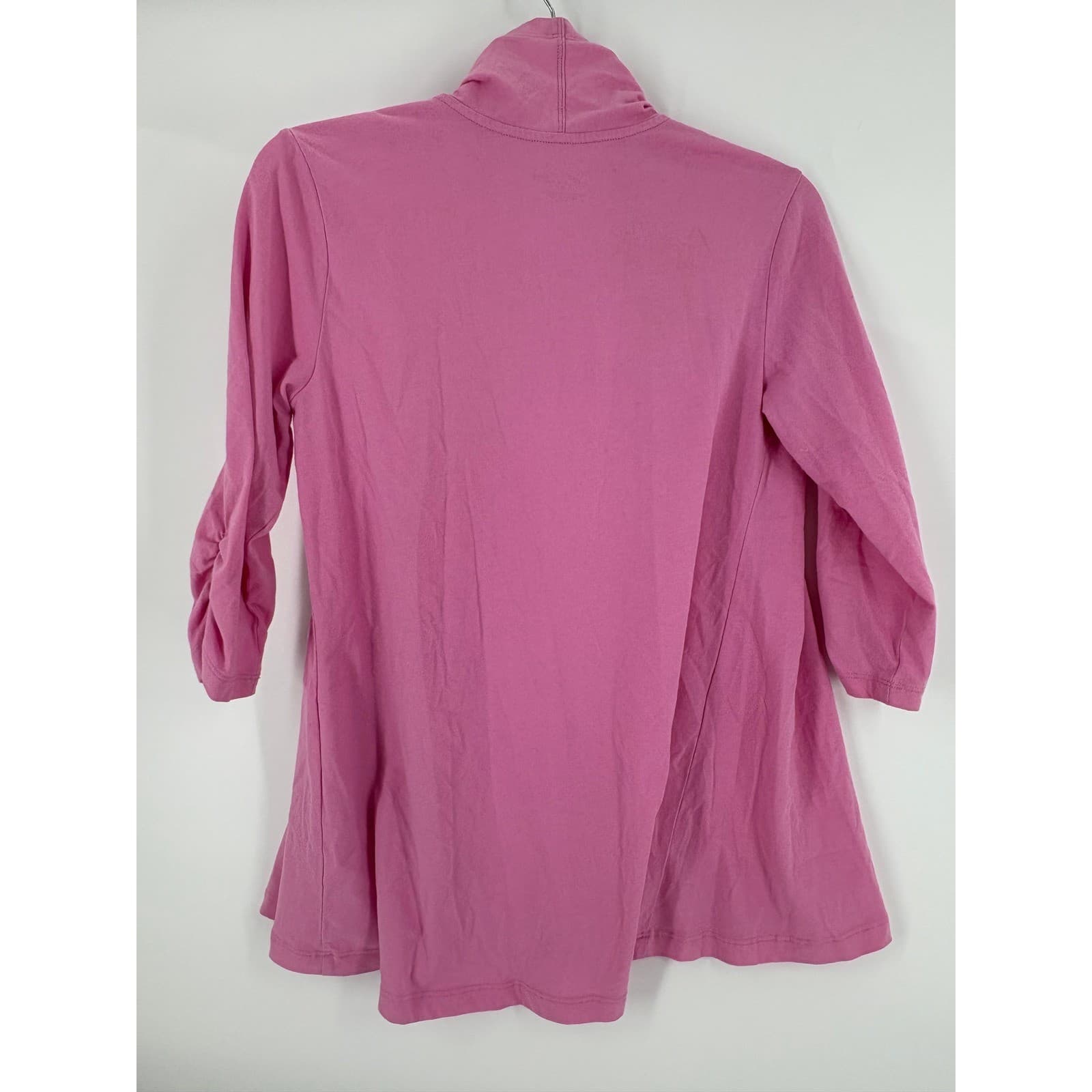 Kim Rogers Intimates Pink Shawl Collar Cardigan Sweater Women's Size M - Thumbnail 4