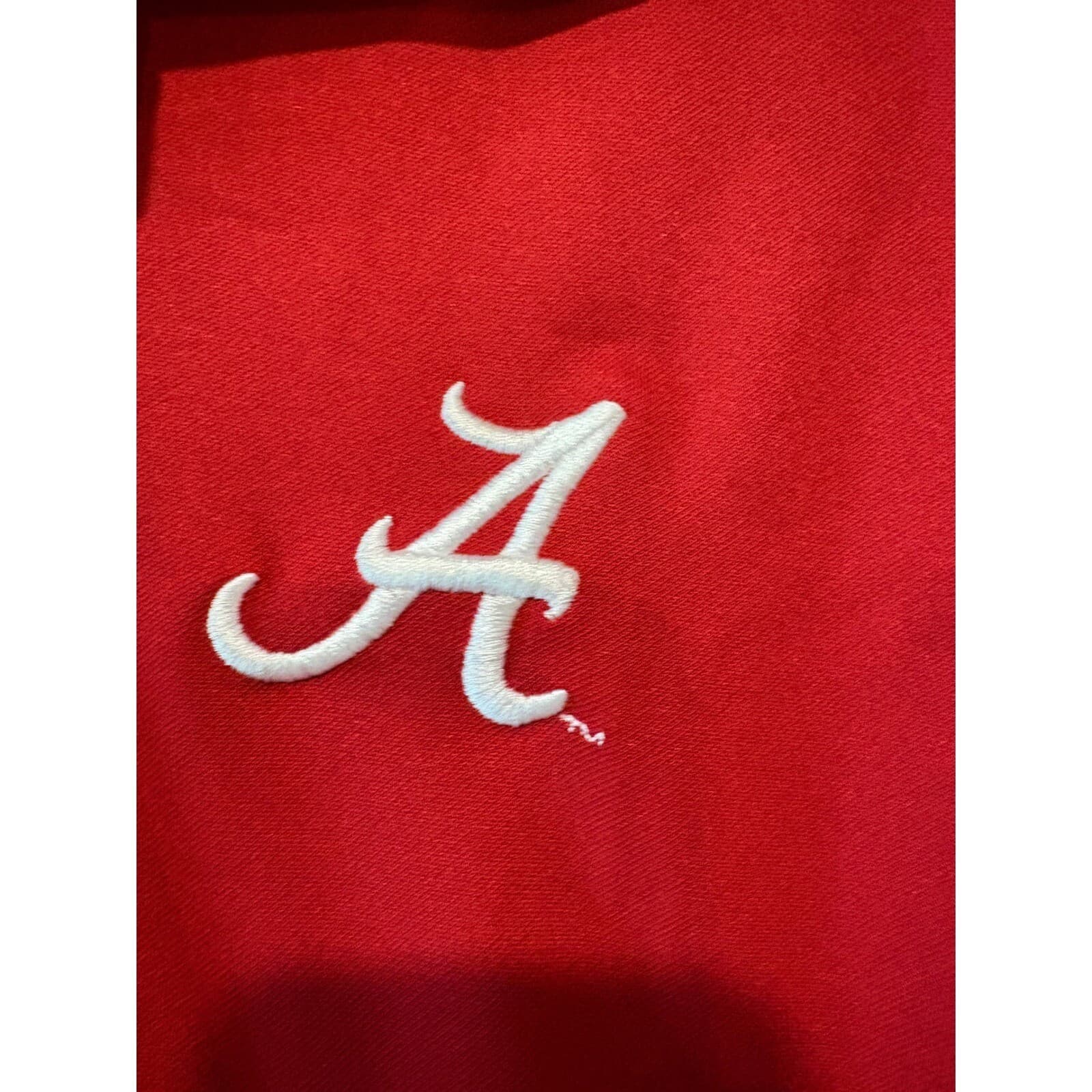 Pro Edge Alabama Roll Tide Polo Shirt Men's Medium Embroidered Logo Athletic Red - Thumbnail 3