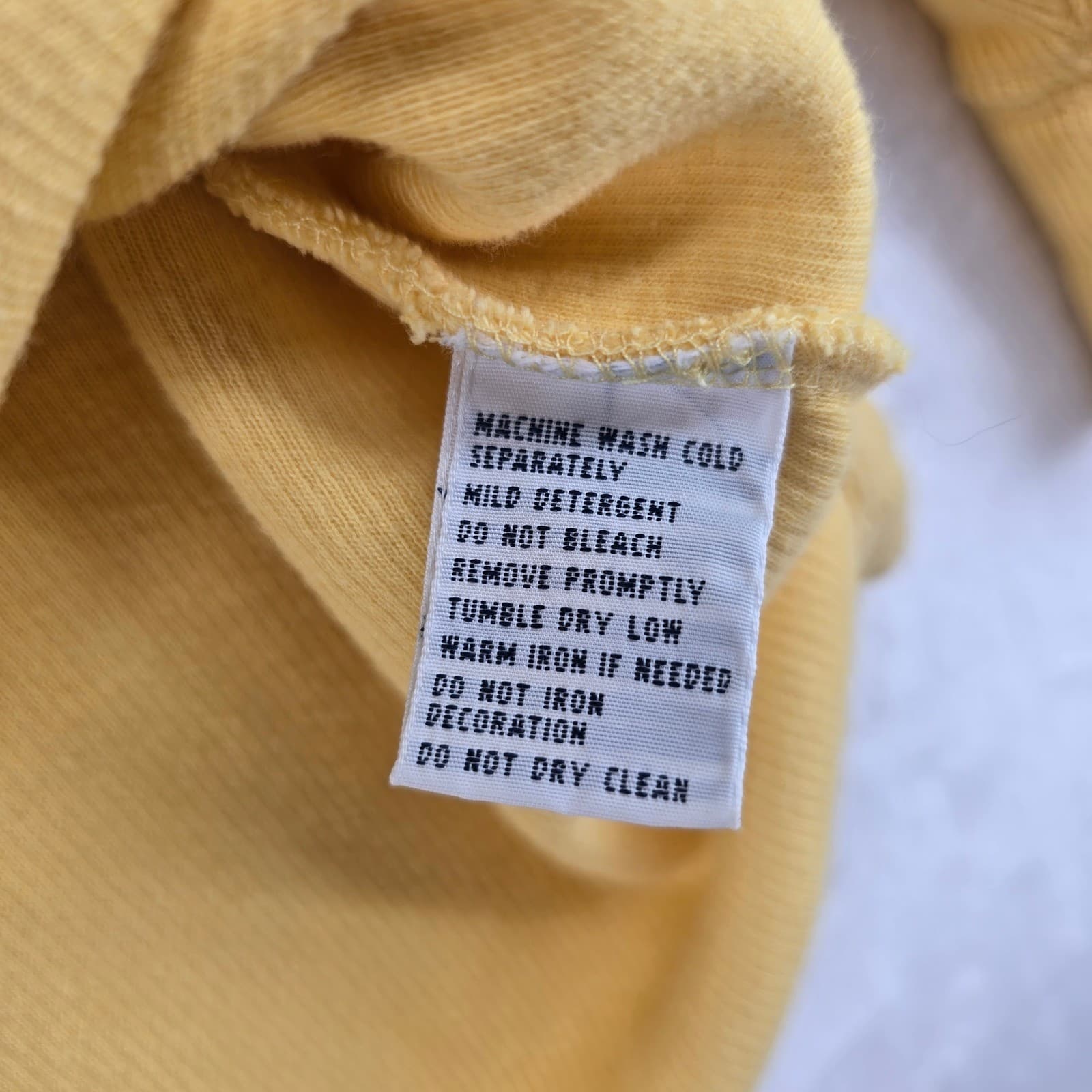 Polo Ralph Lauren Pullover Mens XXL Sweater Yellow 1/4 Zip Cotton Ribbed - Thumbnail 4