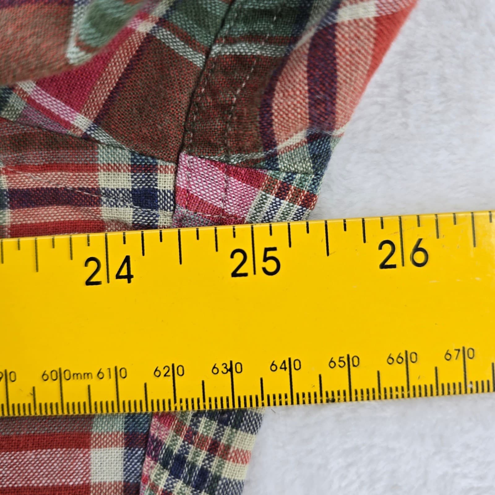 Brooks Brothers Button Down Mens XL Shirt Multicolor Plaid Regent Polo Cotton - Thumbnail 4