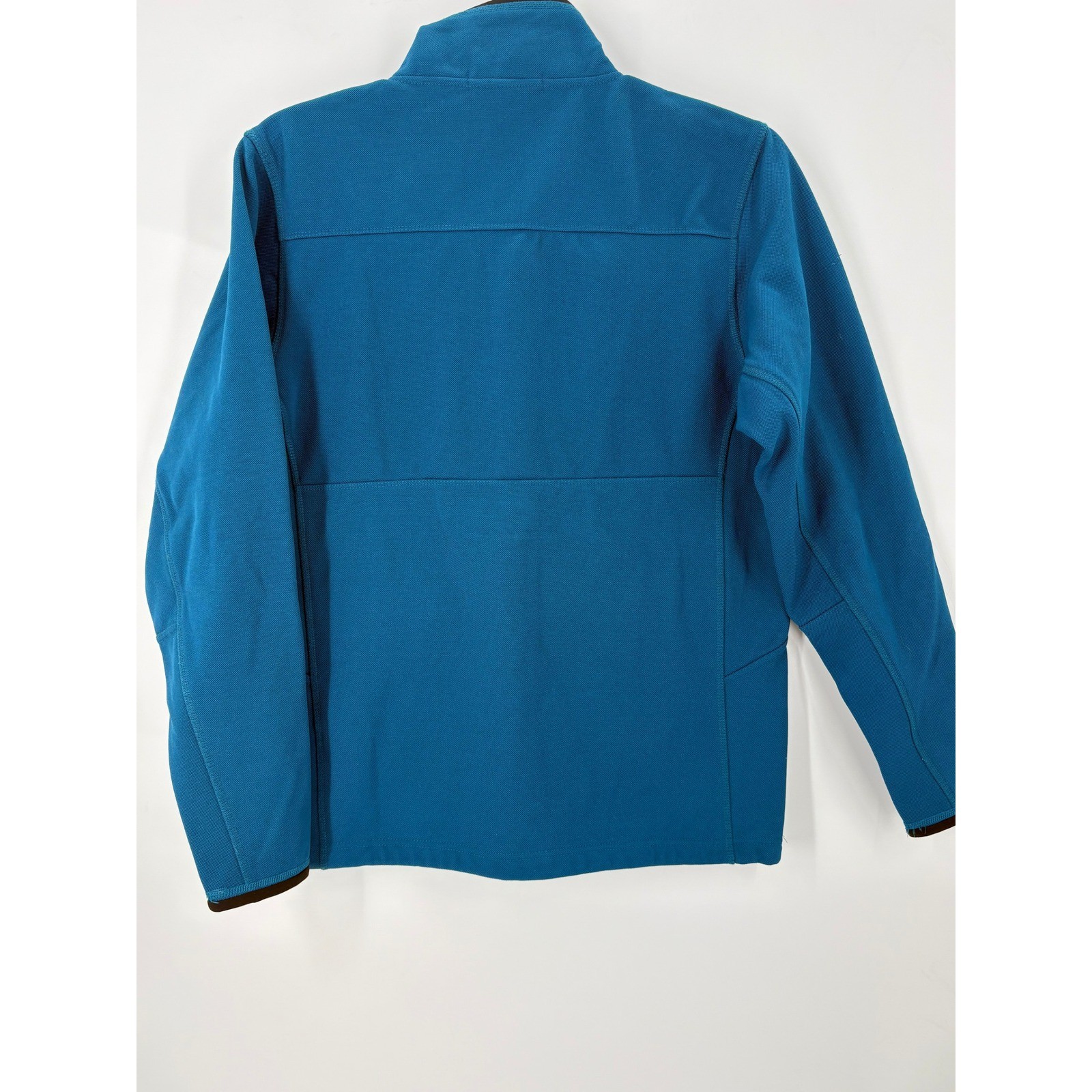 Port Authority Beach Ball Classic Teal Blue Full Zip Soft Shell Jacket Mens S - Thumbnail 4