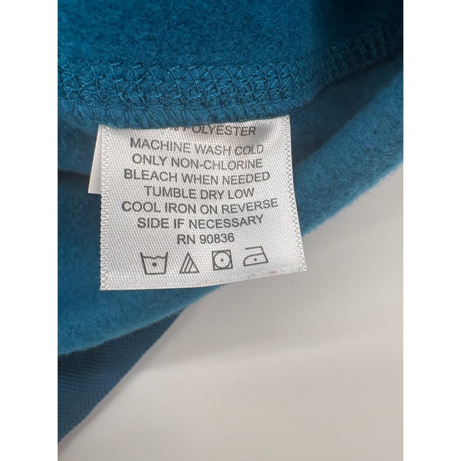 Port Authority Beach Ball Classic Teal Blue Full Zip Soft Shell Jacket Mens S - Thumbnail 8