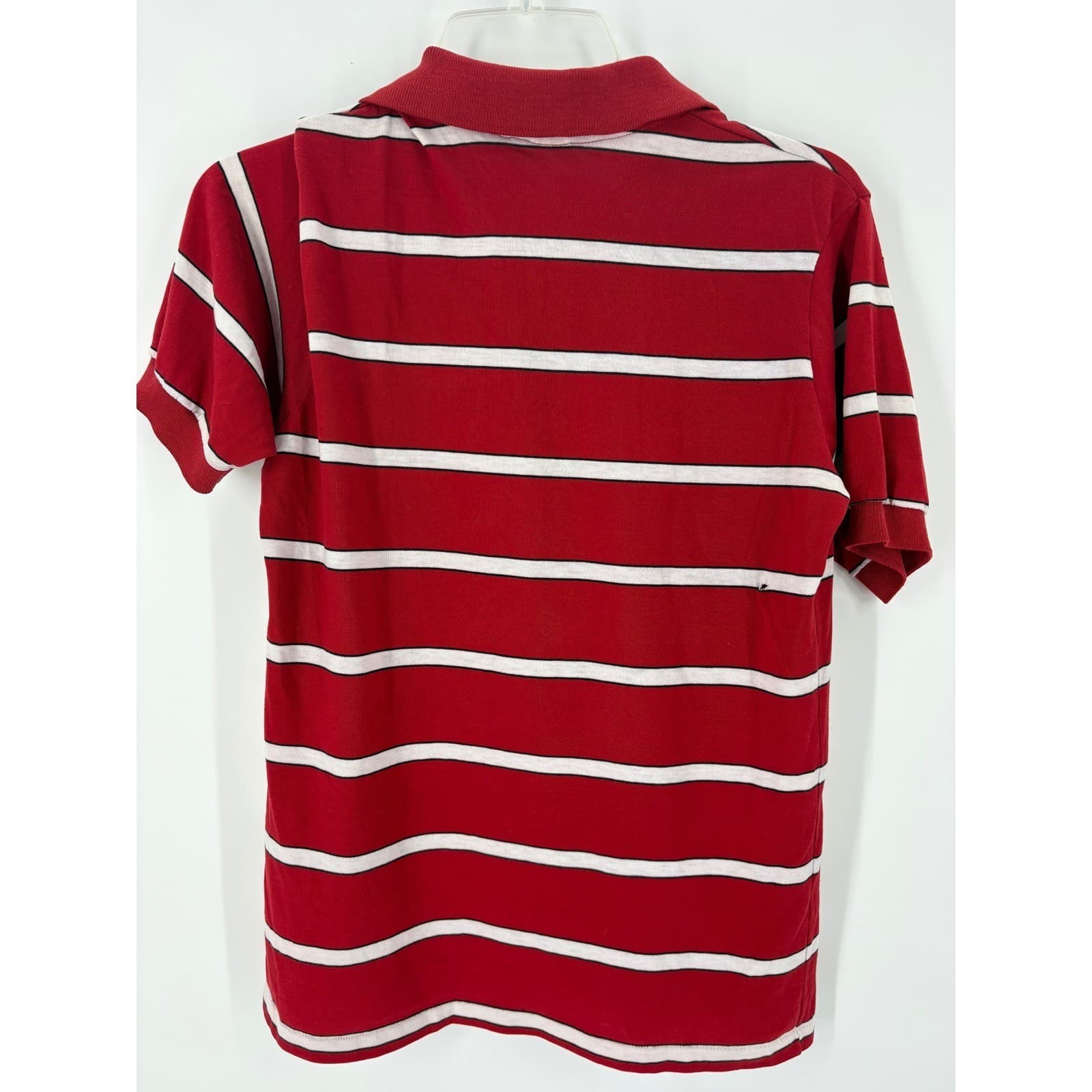 Vintage Gepner Red White Striped Polo Shirt South Carolina Gamecocks Women M USA - Thumbnail 5