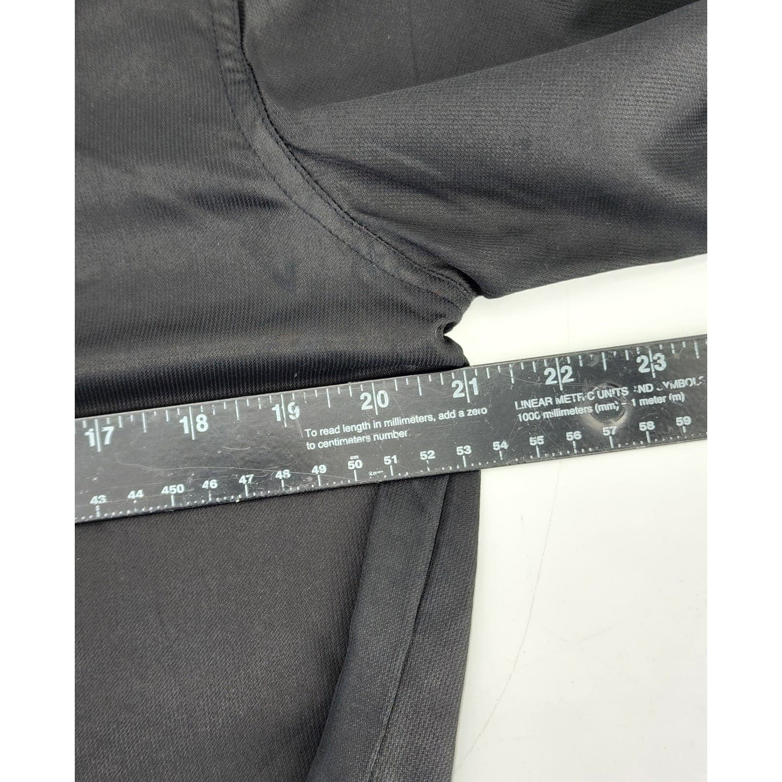 ROSETTES Women's Black Button Down Collared Shirt Long Sleeve Size M - Thumbnail 4