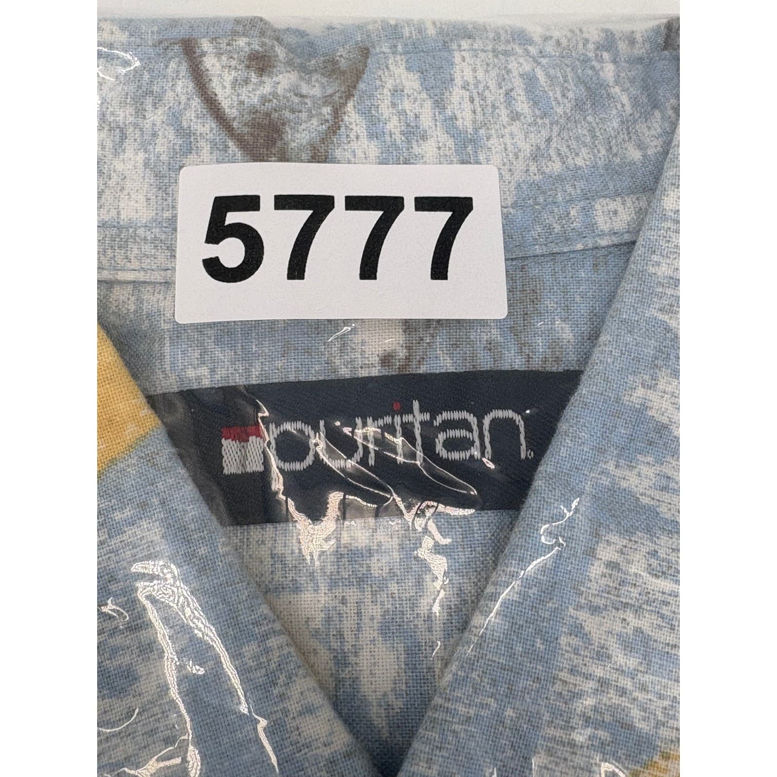 Puritan Mens Small Fish Print Short Sleeve Button Up Shirt Casual Beach Vacation - Thumbnail 8