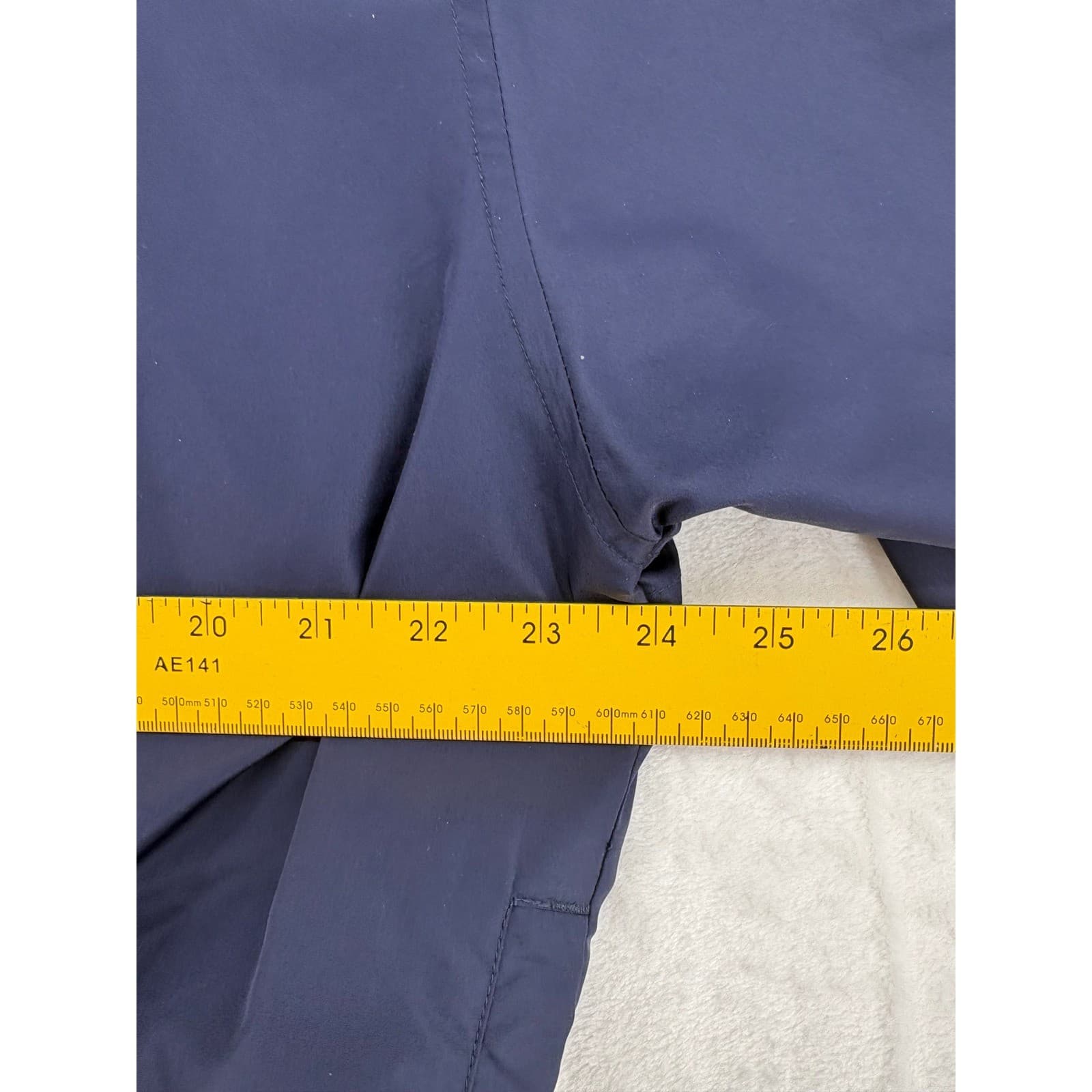 Page & Tuttle Windbreaker Mens Large Pullover Navy Blue CSX Railroad Windshirt - Thumbnail 4