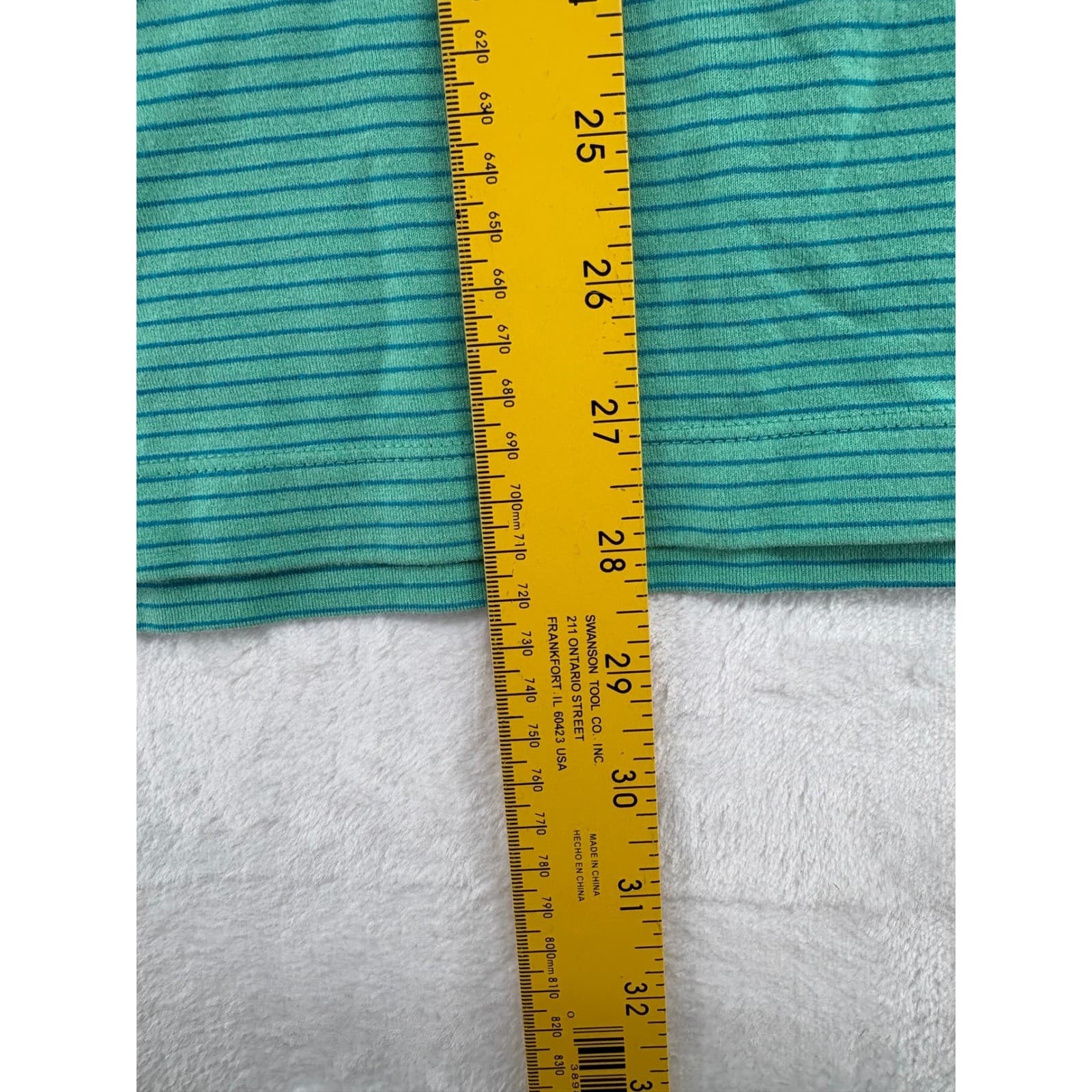 UNTUCKit Polo Shirt Mens XXXL Polo Green Gray Striped Cotton Stretch Lot of 2 - Thumbnail 6