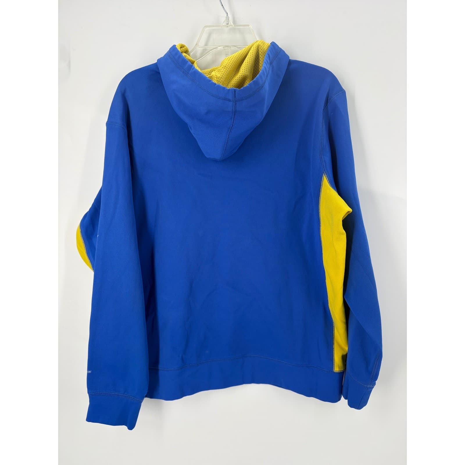 Nike Therma-FIT LIVESTRONG Hoodie Blue Yellow Men's Size L - Thumbnail 4