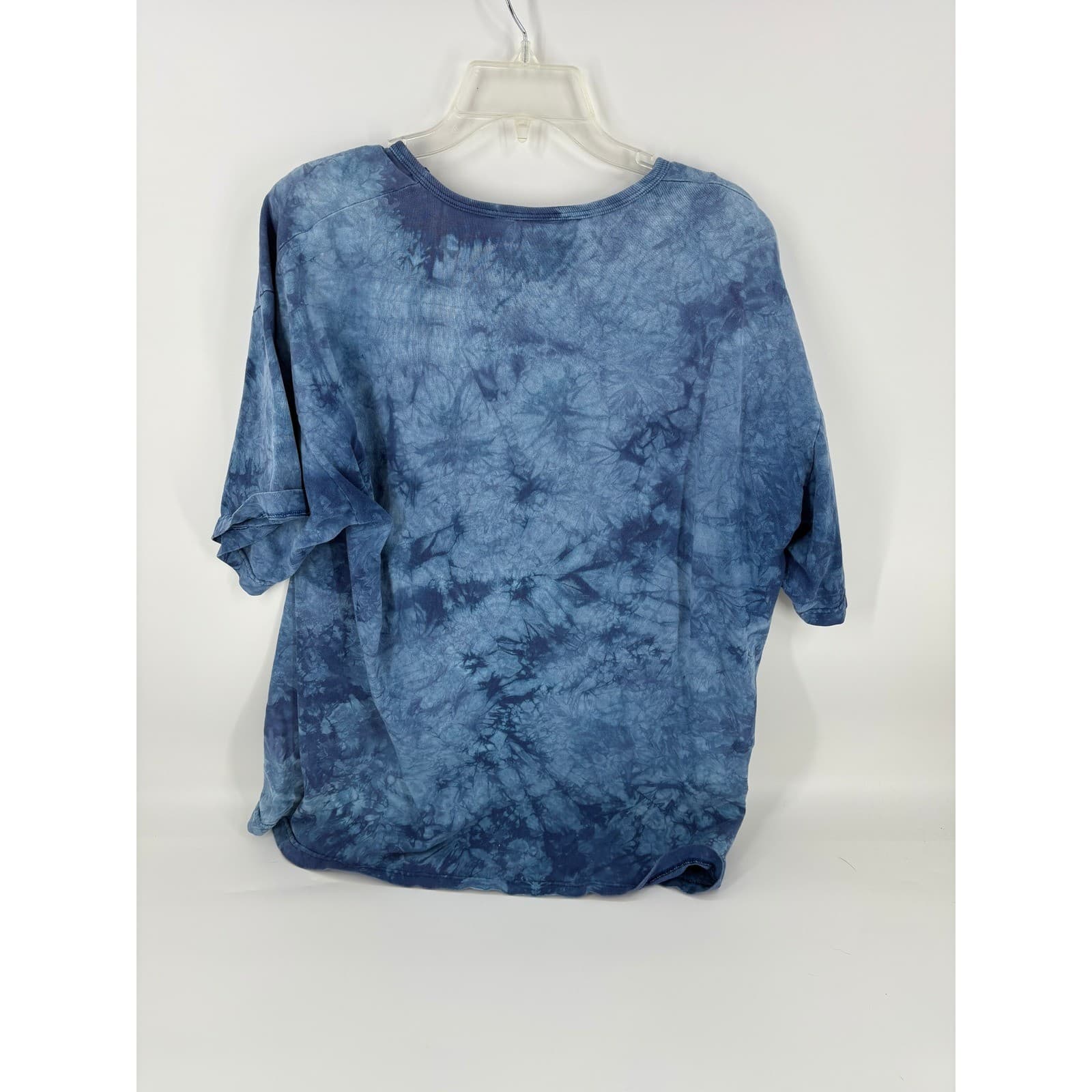 Cactus Bay Apparel by Lynée Tie Dye Nautical Lighthouse Embroidered T-Shirt - Thumbnail 4