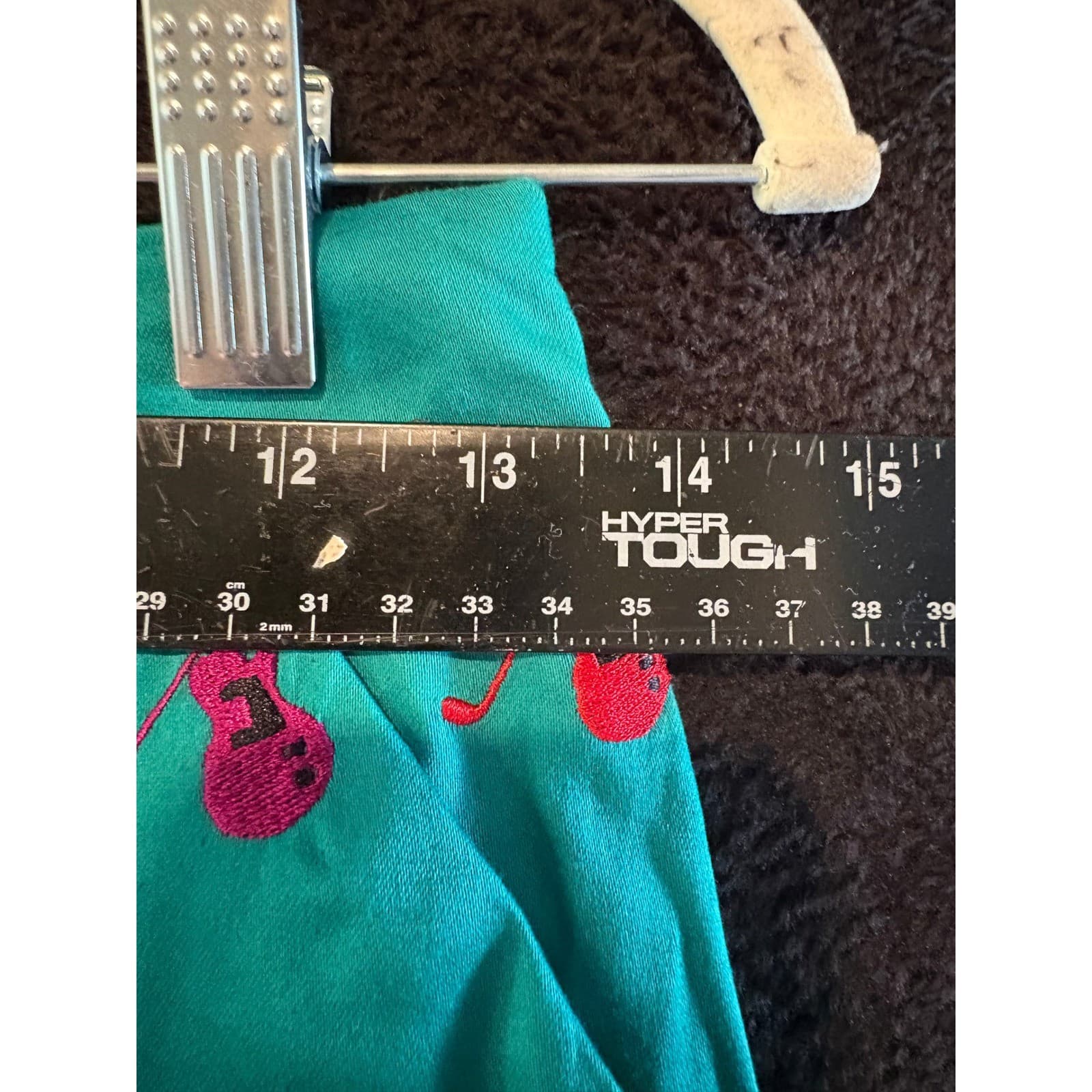 Loudmouth Ladies Golf Skirt Guitar Print Mini Skort Size 0 MAM Hootie Rucker - Thumbnail 6