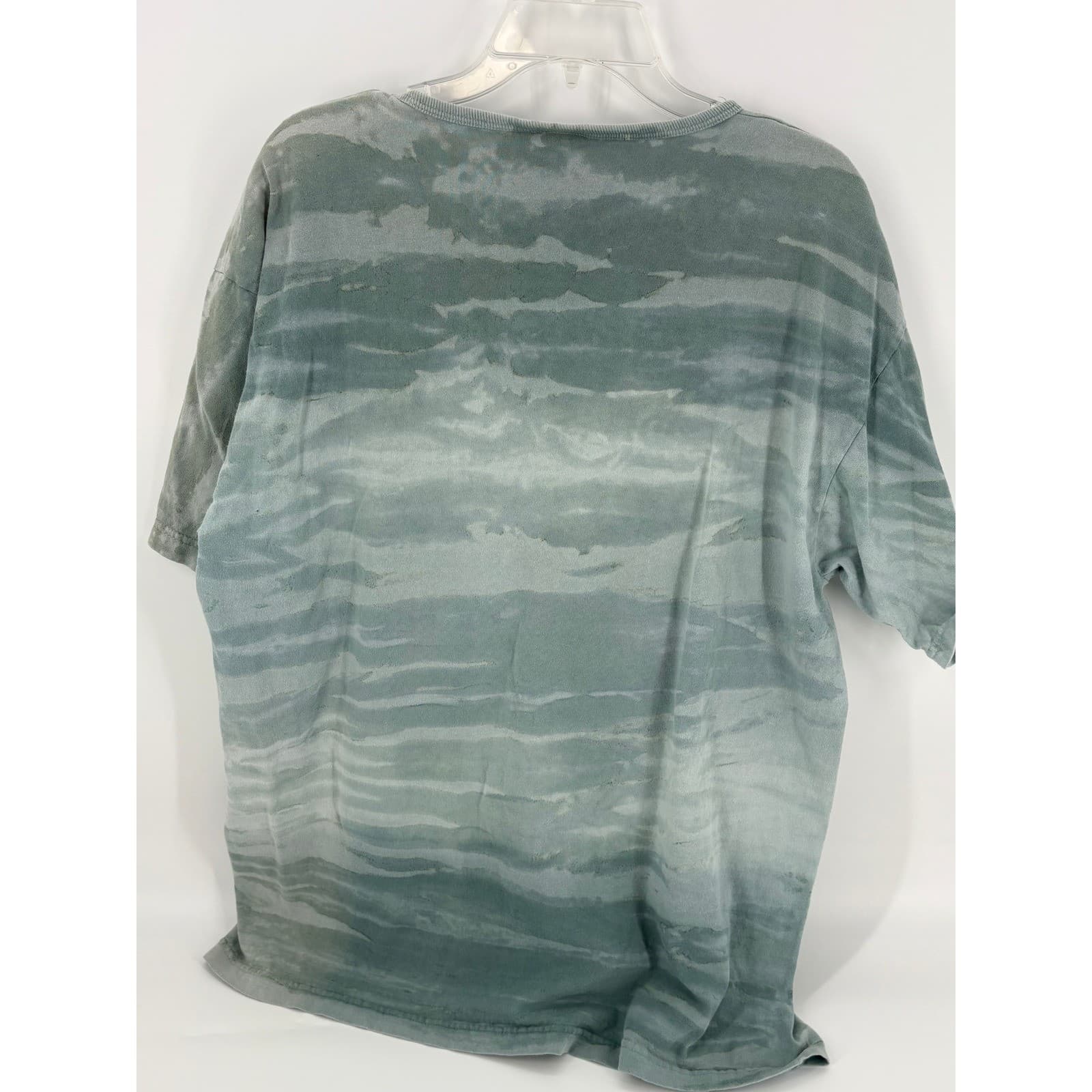 Cactus Bay Apparel Lynée Vintage Graphic Lighthouse Print T Shirt Size L - Thumbnail 4