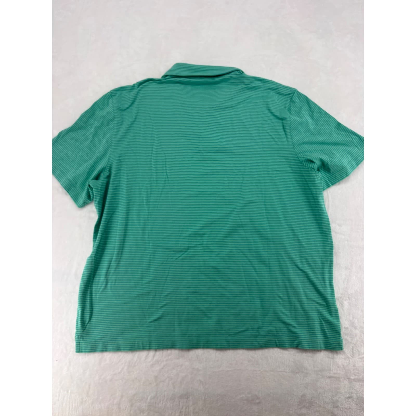 UNTUCKit Polo Shirt Mens XXXL Polo Green Gray Striped Cotton Stretch Lot of 2 - Thumbnail 7