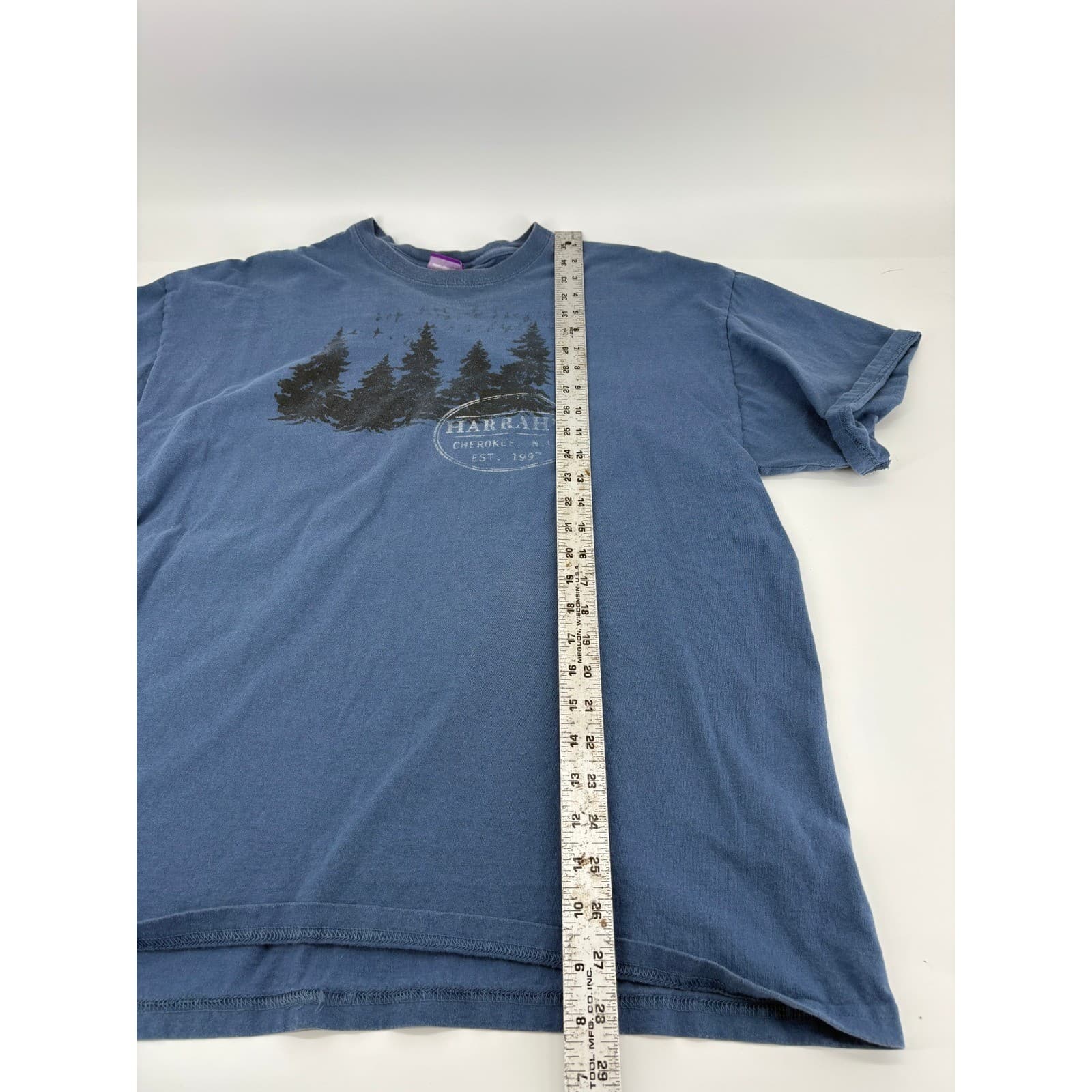 Harrah's Cherokee Resort Casino T-Shirt XL Blue Tree Graphic - Thumbnail 6