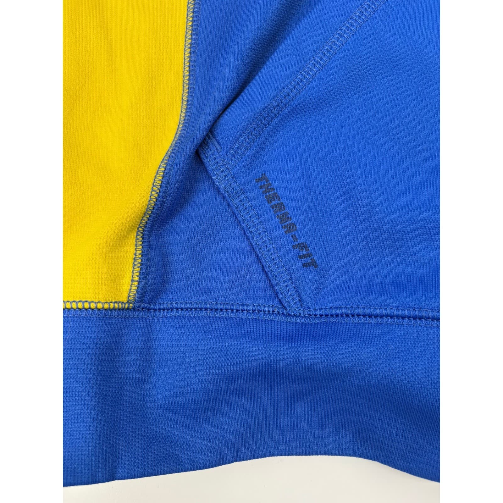 Nike Therma-FIT LIVESTRONG Hoodie Blue Yellow Men's Size L - Thumbnail 7