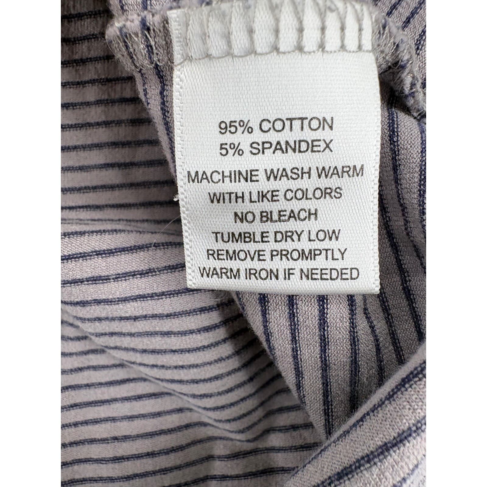 UNTUCKit Polo Shirt Mens XXXL Polo Green Gray Striped Cotton Stretch Lot of 2 - Thumbnail 4