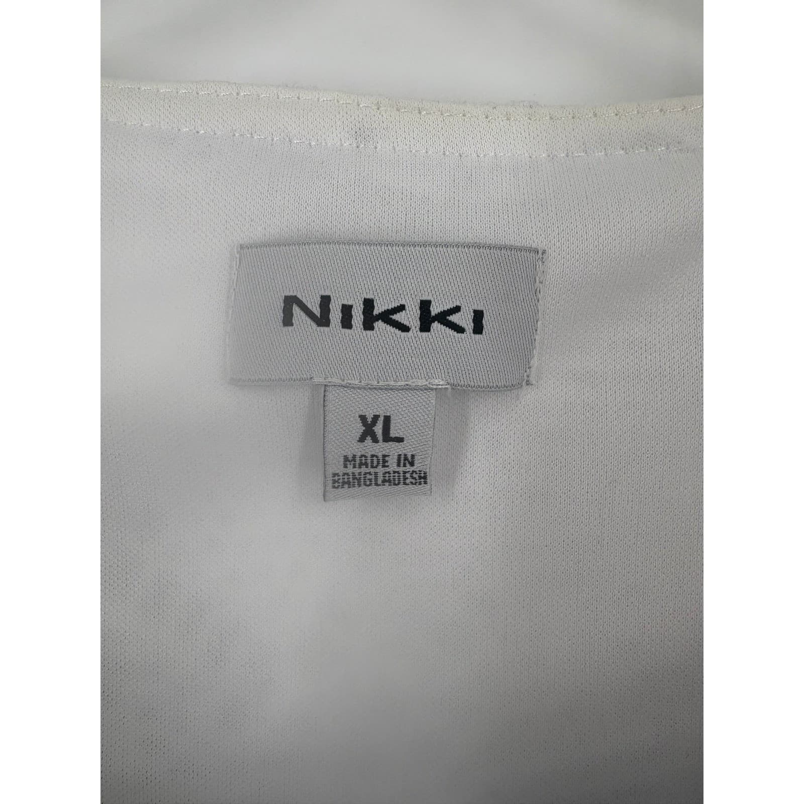 Nikki XL Tunic Top White Lace Overlay Blue Green Yellow Boho Casual Blouse - Thumbnail 2