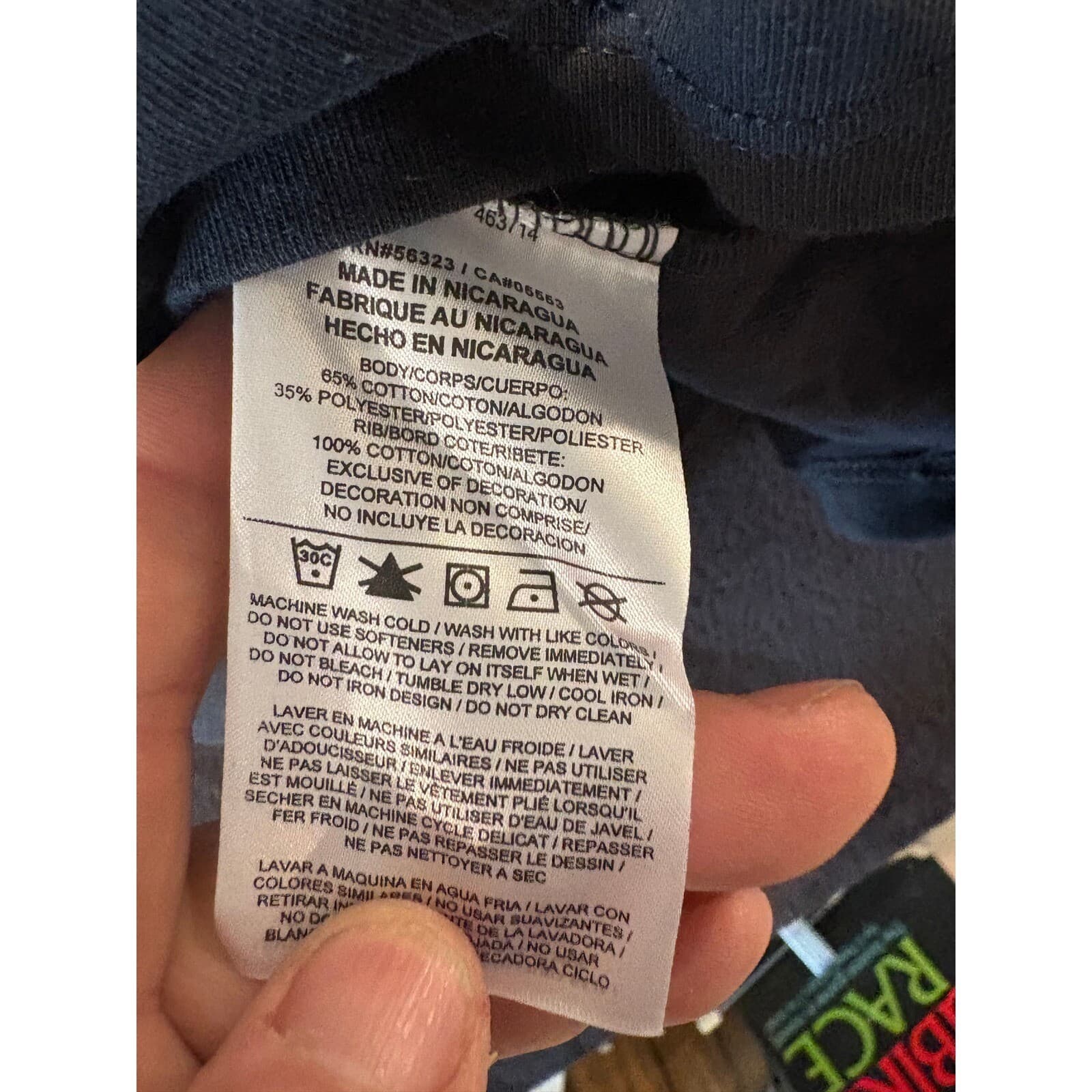 Nike Carolina Panthers NFL Dri-FIT T-Shirt Football Jersey Number 59 S - Thumbnail 8