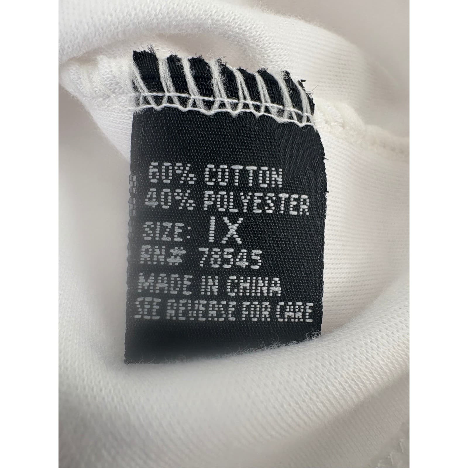 Madison Taylor Woman 1X White Short Sleeve Top Ruffle Neckline Blouse - Thumbnail 4