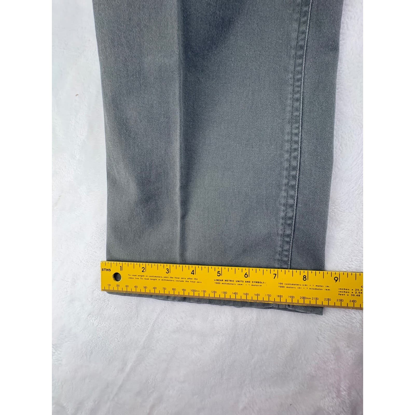 Jones New York Sport Today Jean Womens 12 Pants Olive Green Stretch Straight Leg - Thumbnail 5