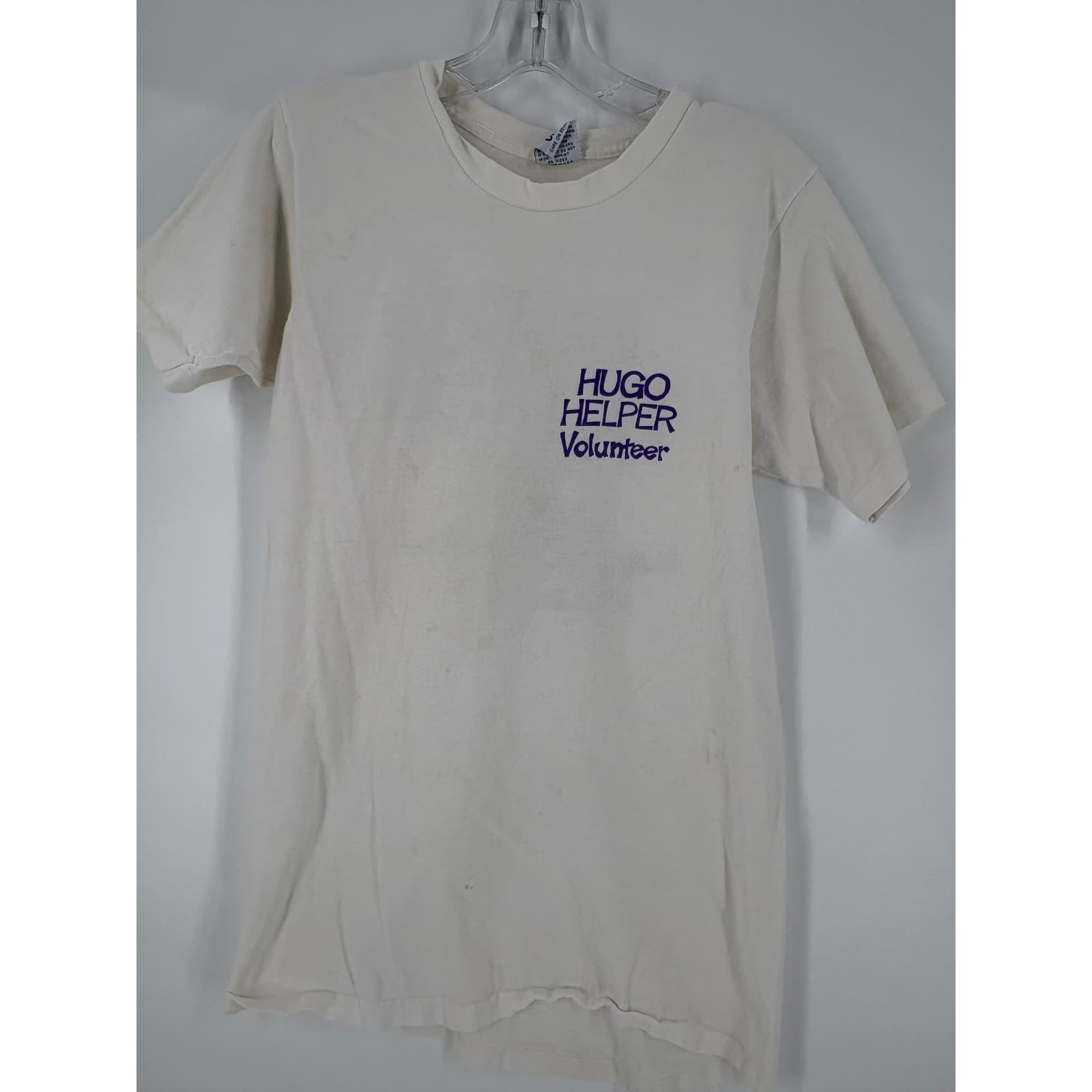 Hugo Helper Volunteer T Shirt Adult M Short Sleeve Graphic Tee Charlotte Hornets - Thumbnail 2