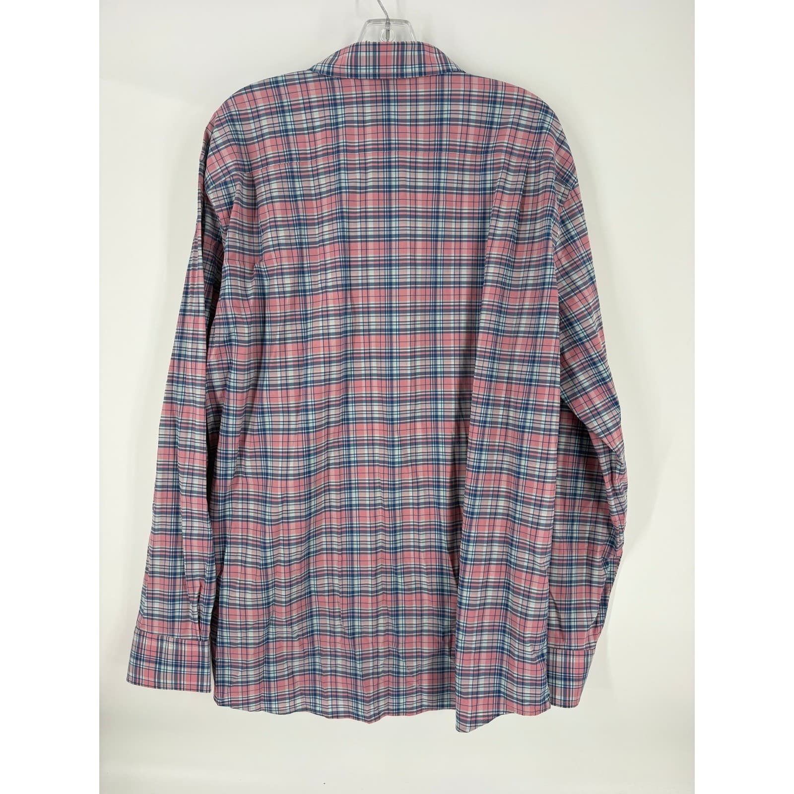 Southern Tide Intercoastal Plaid Long Sleeve Button Down Shirt XL Nylon Spandex - Thumbnail 2