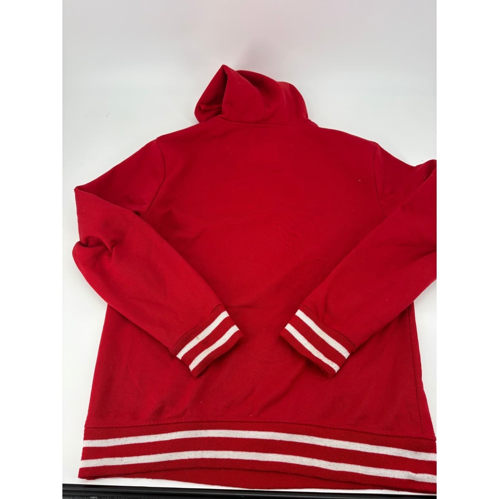 Parish Nation Hoodie Mens Medium Hoodie Red Bear Graphic Health Wealth Wisdom - Thumbnail 7