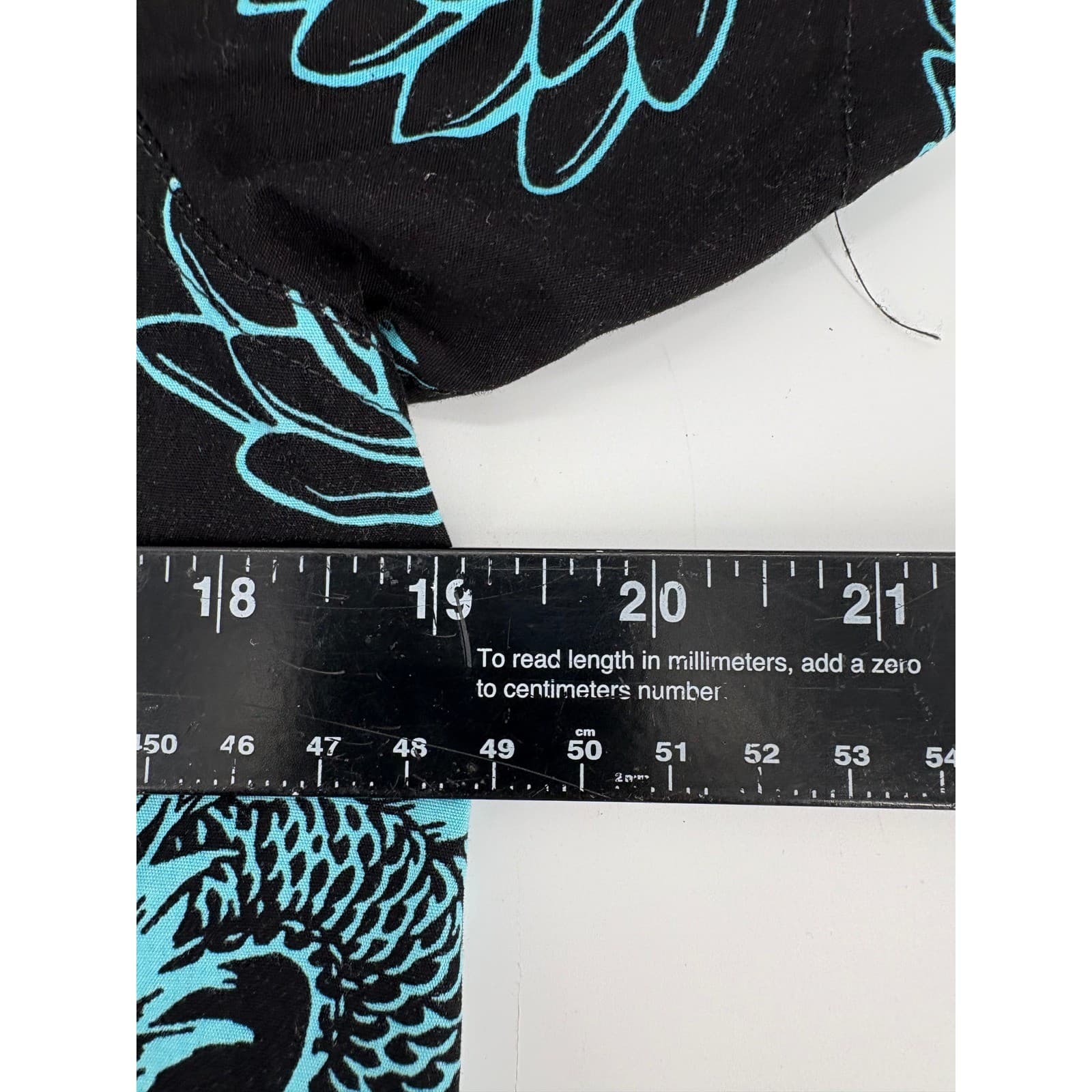 Eighty Eight Mens Black Dragon Lotus Print Short Sleeve Button Up Shirt Size S - Thumbnail 5