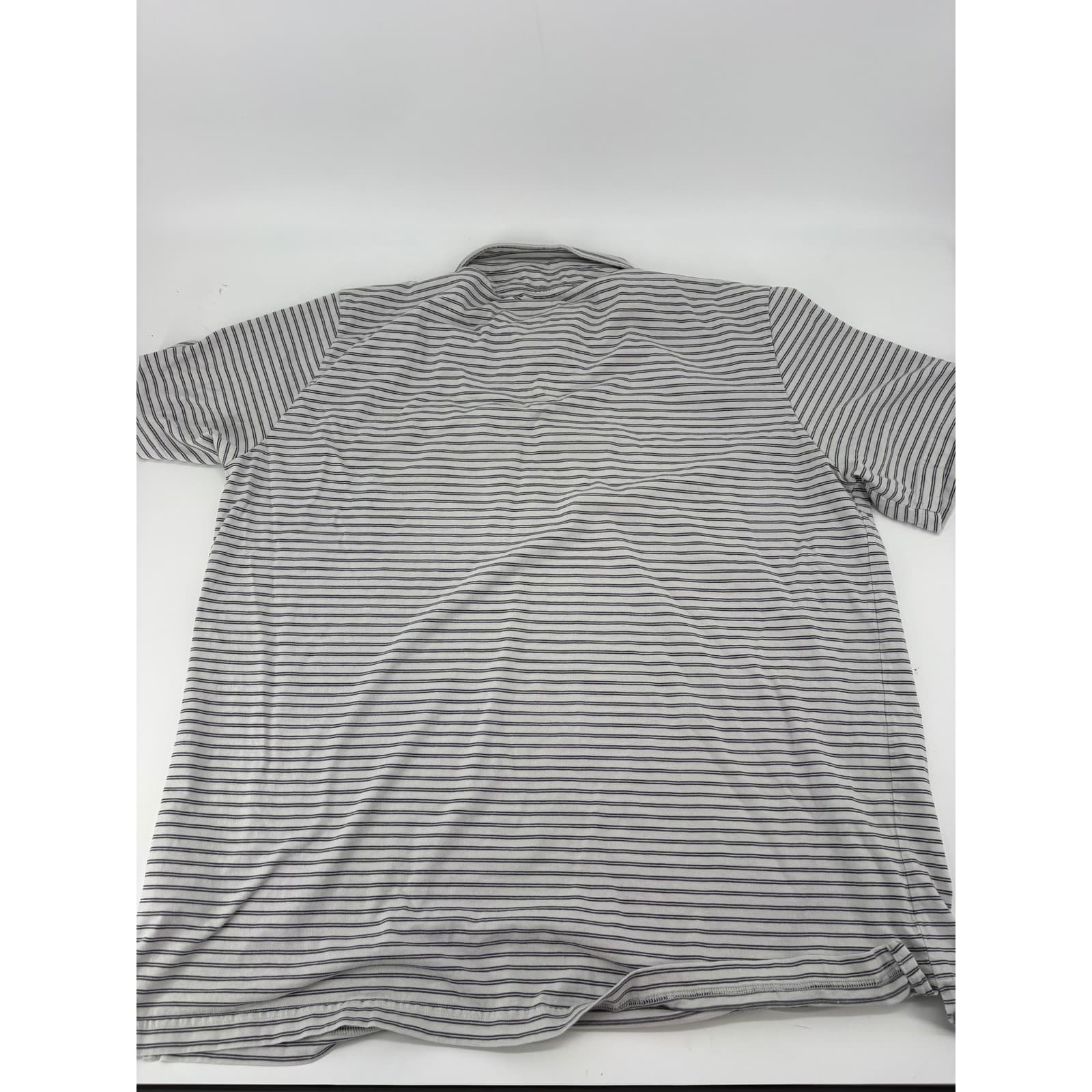 The North Face Polo Mens XXL Polo White Gray Striped NF0A7ZVY Short Sleeve - Thumbnail 8