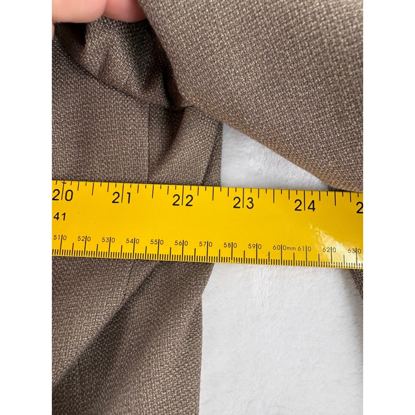 Lauren Ralph Lauren Blazer Mens 46R Blazer Brown Paisley Lining 2-Button - Thumbnail 6