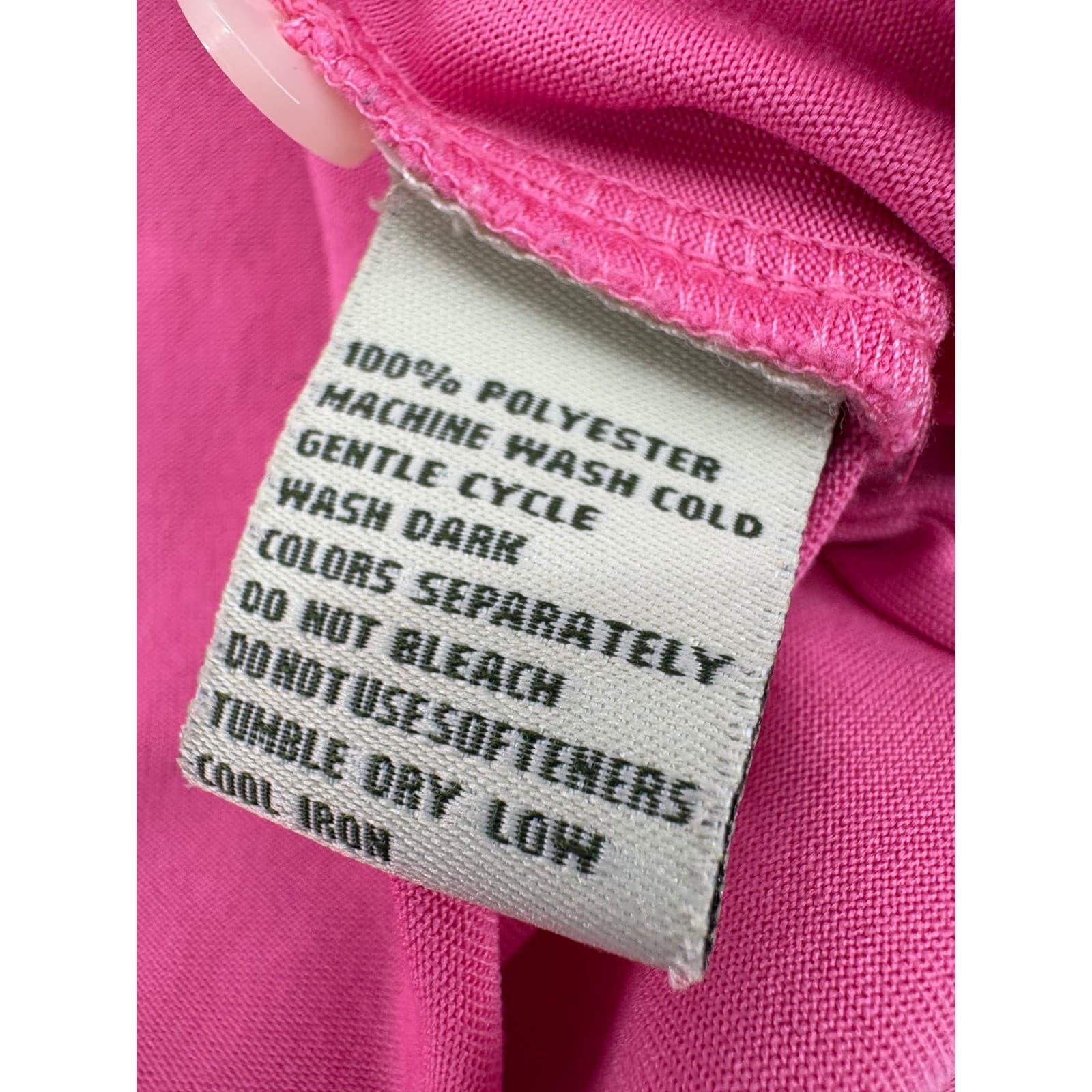 Donald Ross Polo Shirt Mens XL Polo Pink Performance Golf Fox Logo Short Sleeve - Thumbnail 6