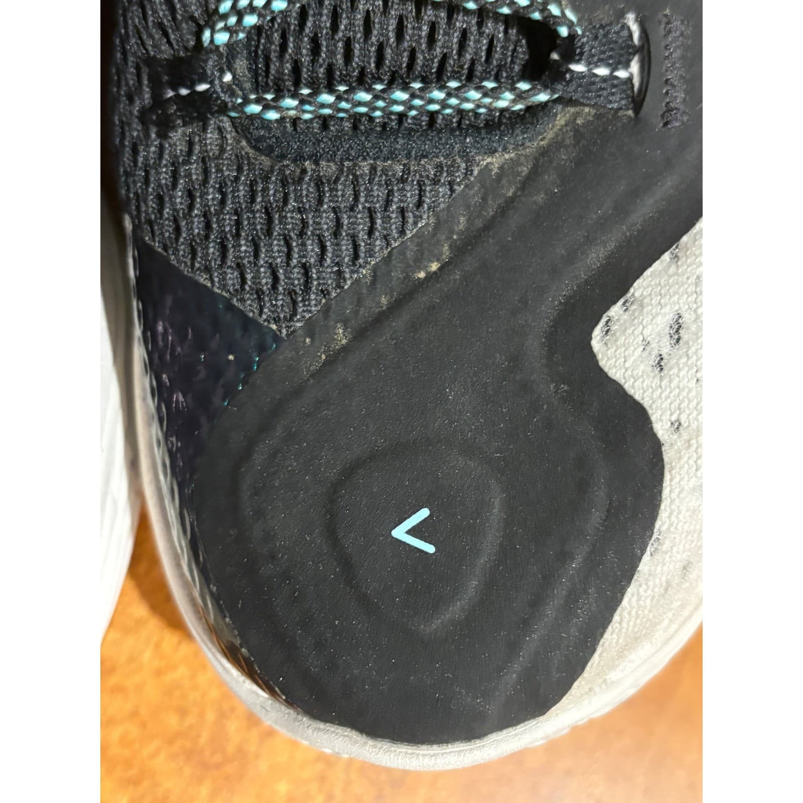 Under Armour Basketball Shoes Kids 7Y Curry 11 Future Curry White Black Teal - Thumbnail 12