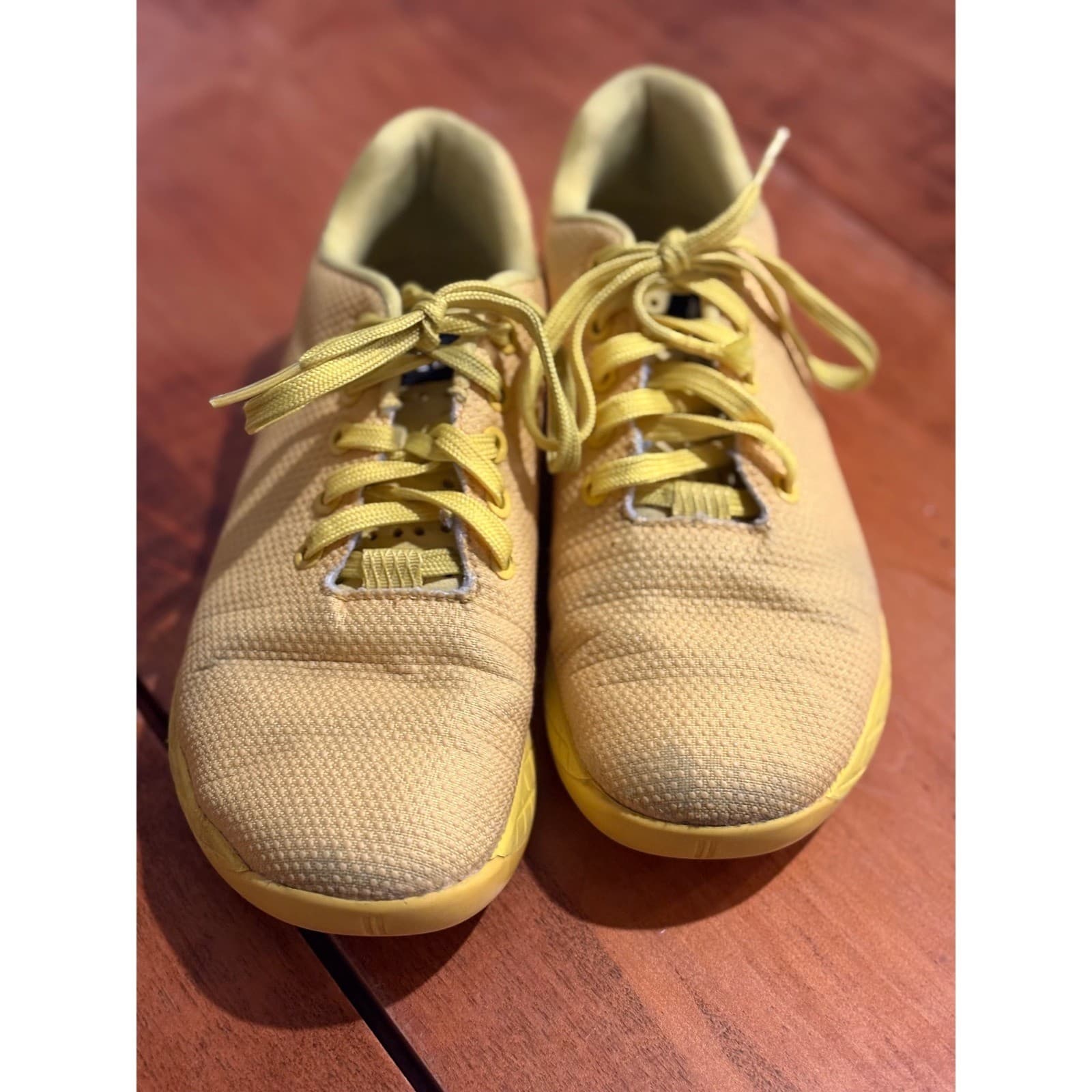 NOBULL Trainer Mens 6.5 Trainer Yellow SuperFabric Cross Training Shoes - Thumbnail 3