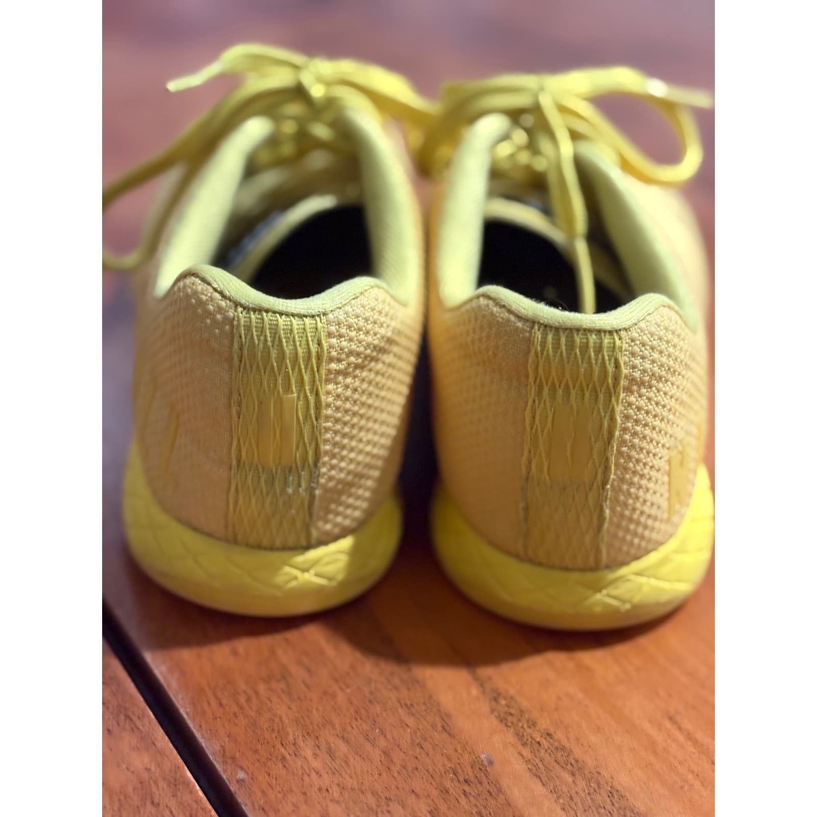 NOBULL Trainer Mens 6.5 Trainer Yellow SuperFabric Cross Training Shoes - Thumbnail 4