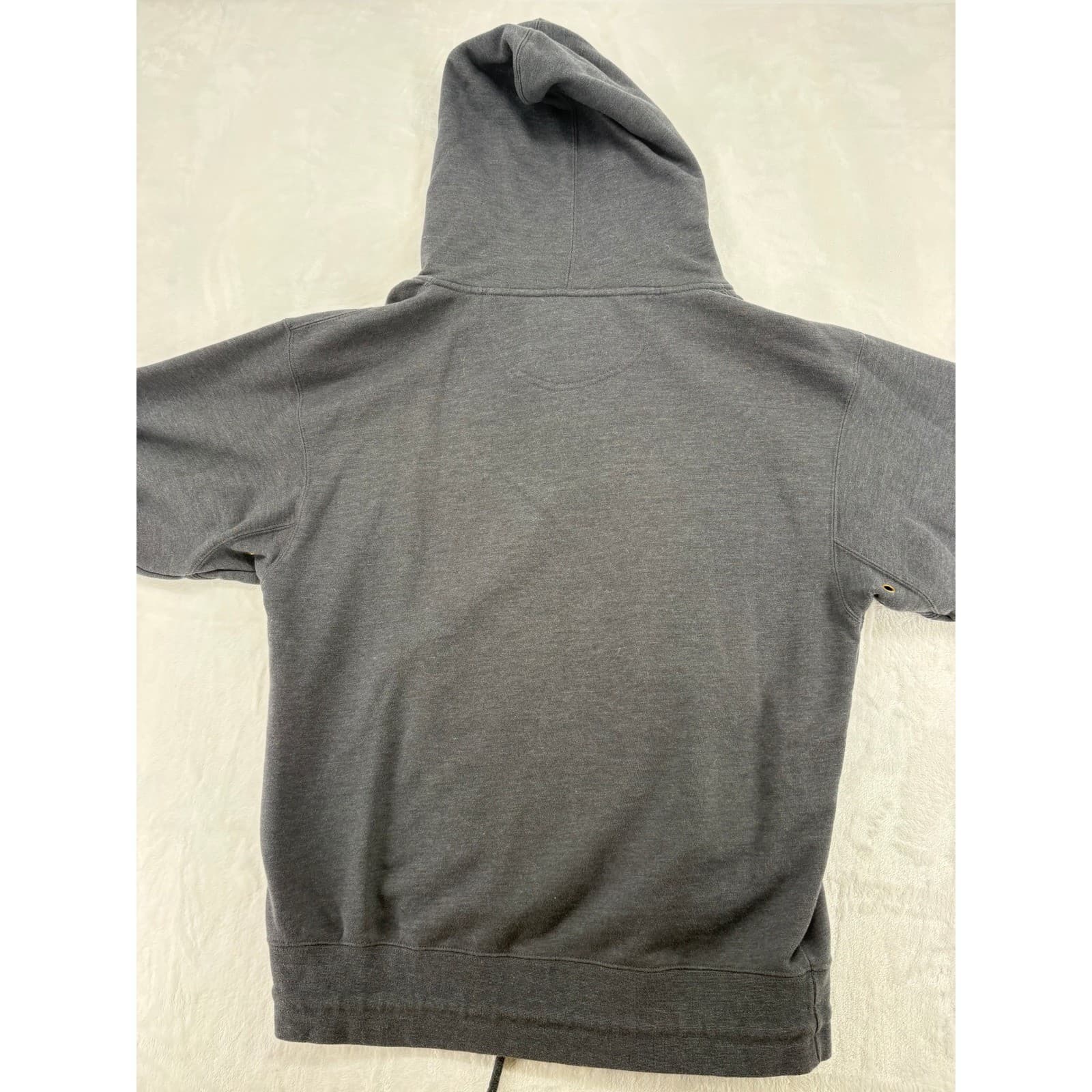 Cuffy's Hoodie Mens Large Hoodie Gray Cape Cod Embroidered Button Neck - Thumbnail 8
