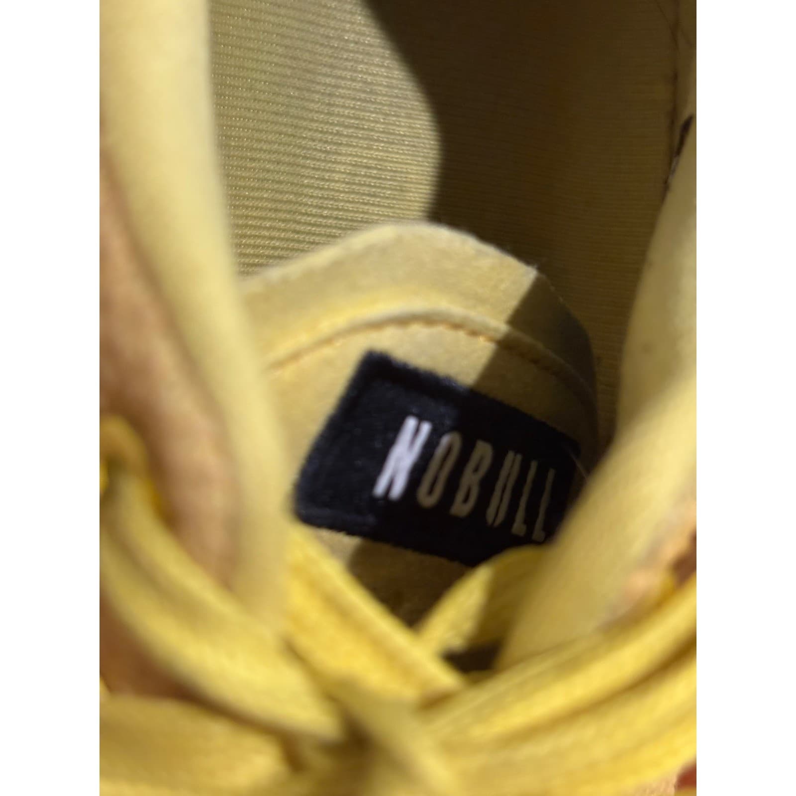 NOBULL Trainer Mens 6.5 Trainer Yellow SuperFabric Cross Training Shoes - Thumbnail 5