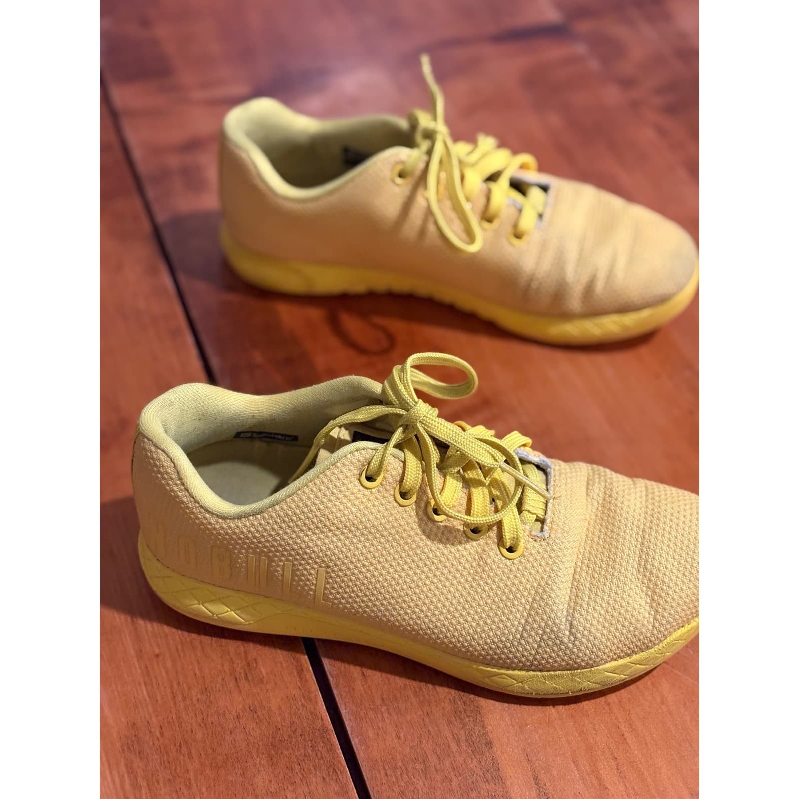 NOBULL Trainer Mens 6.5 Trainer Yellow SuperFabric Cross Training Shoes - Thumbnail 10