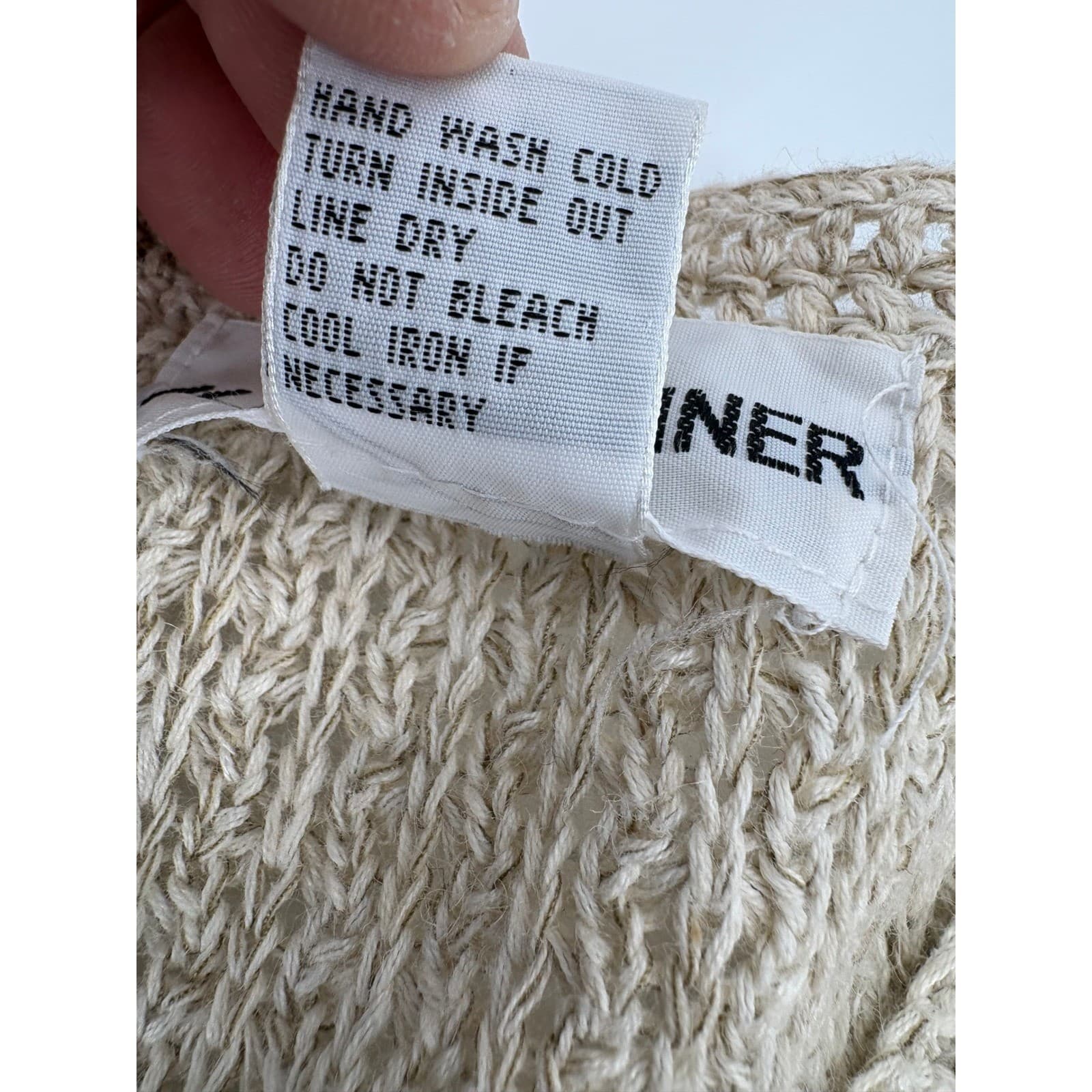 Alfred Dunner Womens Cardigan Sweater Beige Patchwork Floral Embroidered Size M - Thumbnail 6