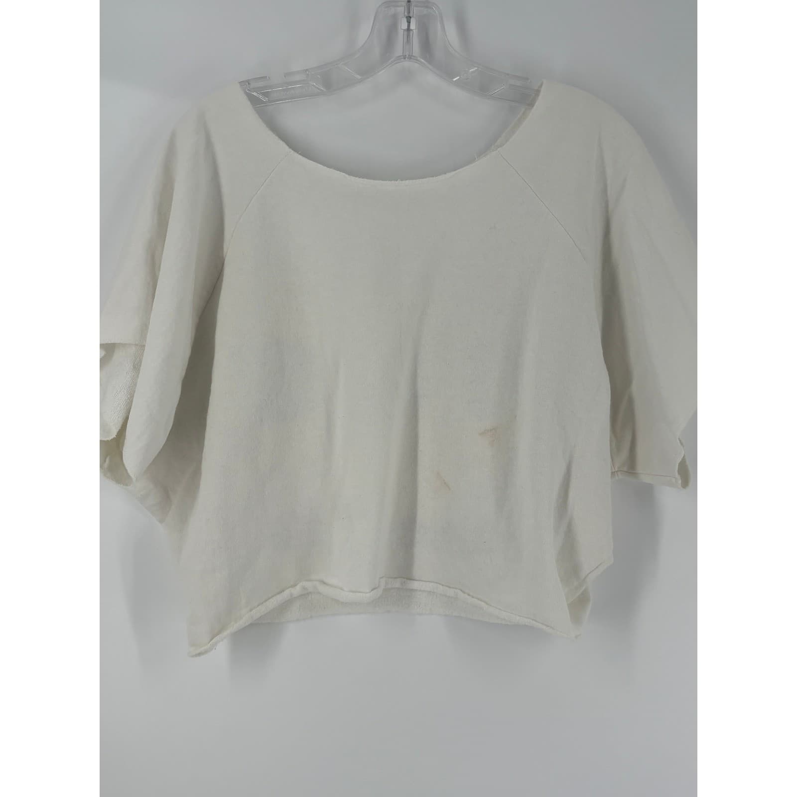 South Carolina Gamecocks White Graphic Cropped Sweatshirt Top Women's - Thumbnail 4