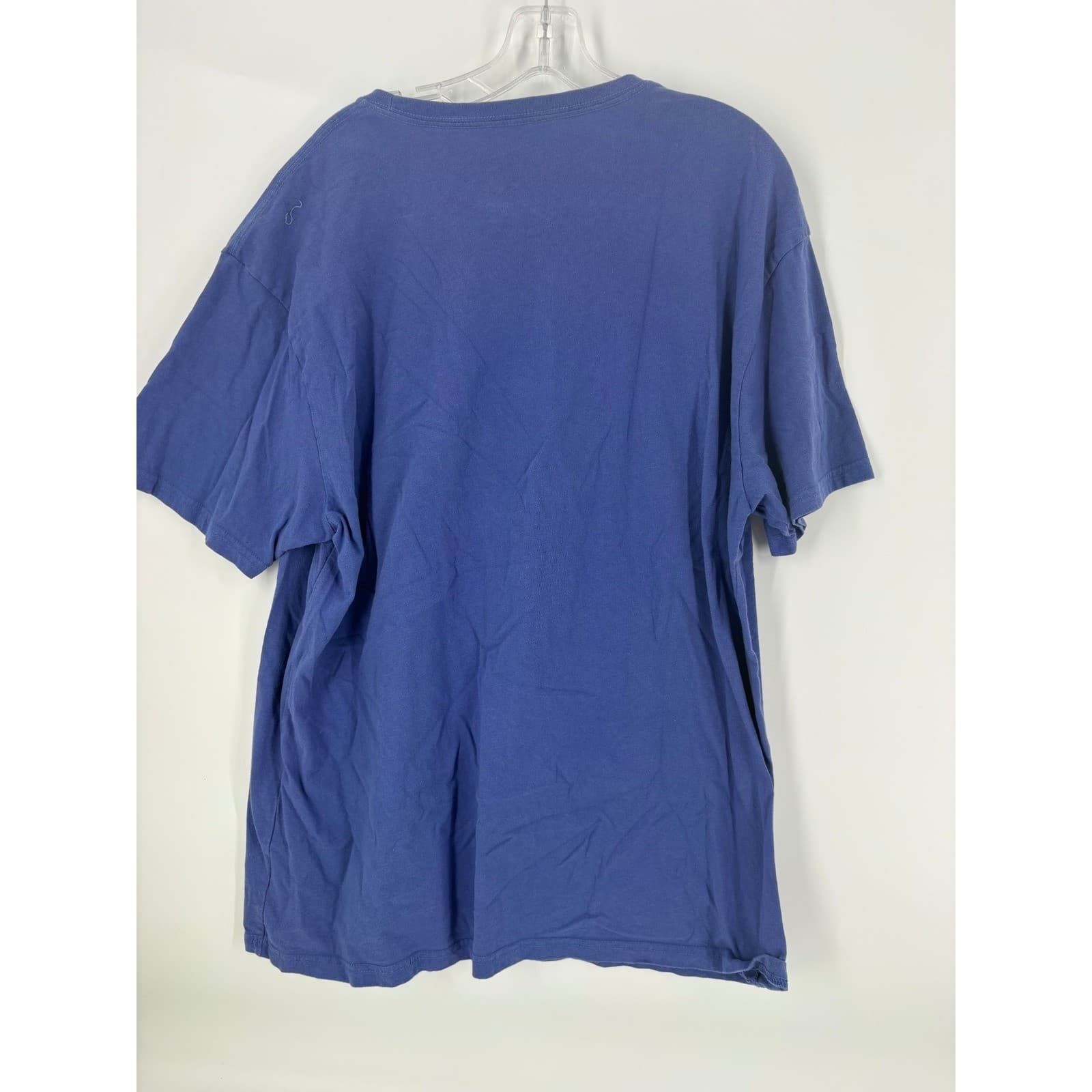 Polo Jeans Co Ralph Lauren Mens XL Blue Graphic T Shirt Torch Spell Out Cotton - Thumbnail 3