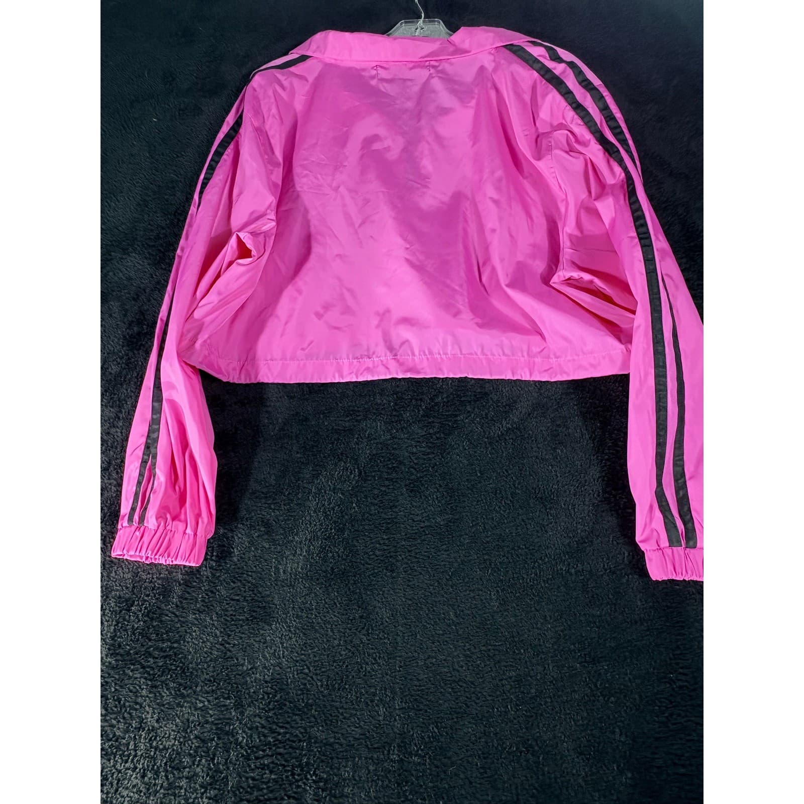 Pamela Mann Collection Pink Cropped Pullover Jacket Size 12 - Thumbnail 8